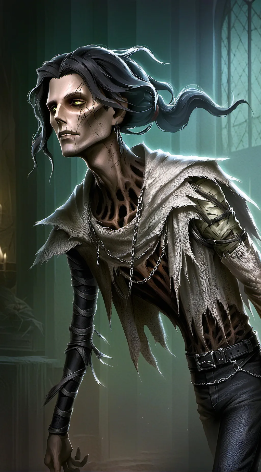 ai character: Ayuwoki background