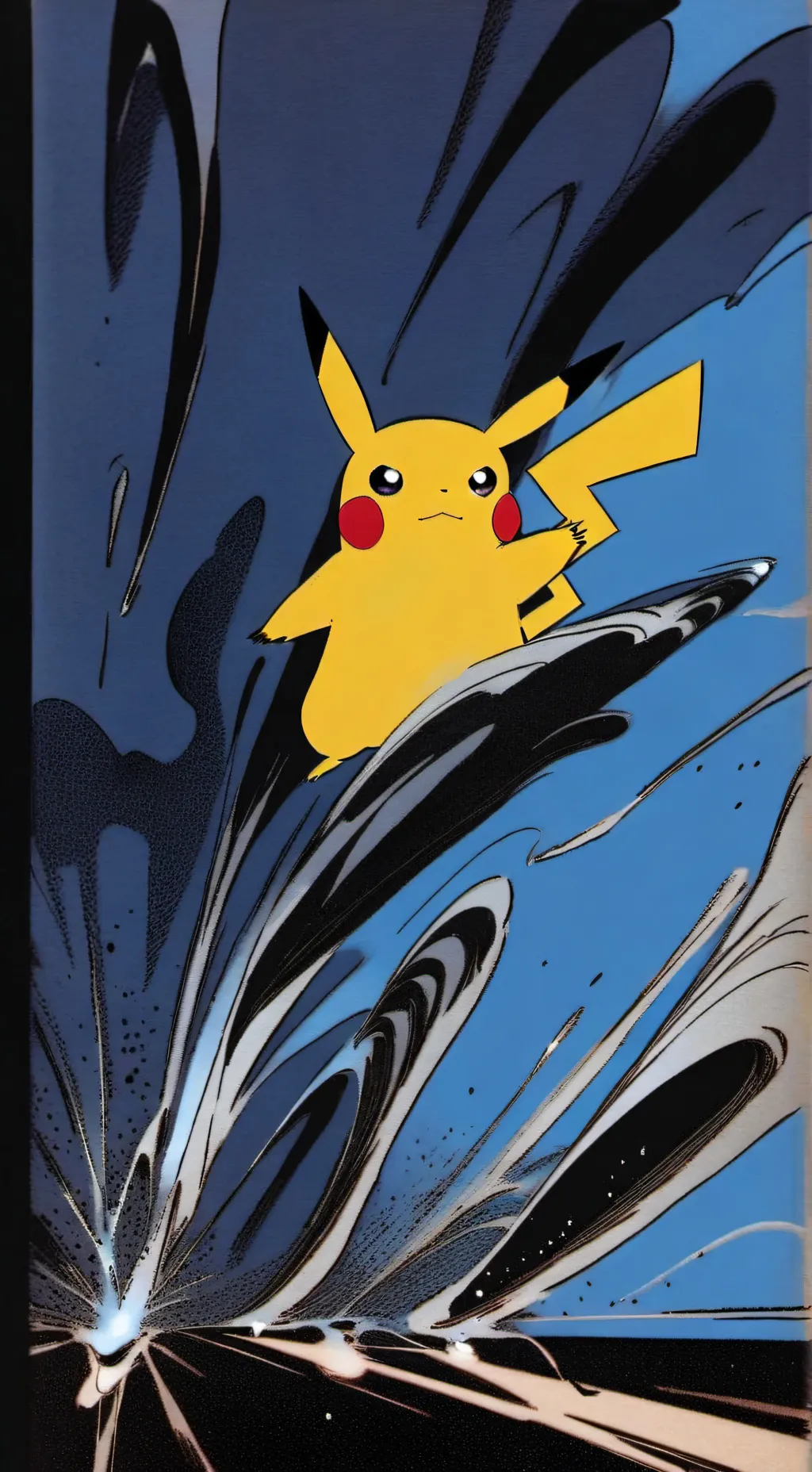 ai character: Pikachu! background