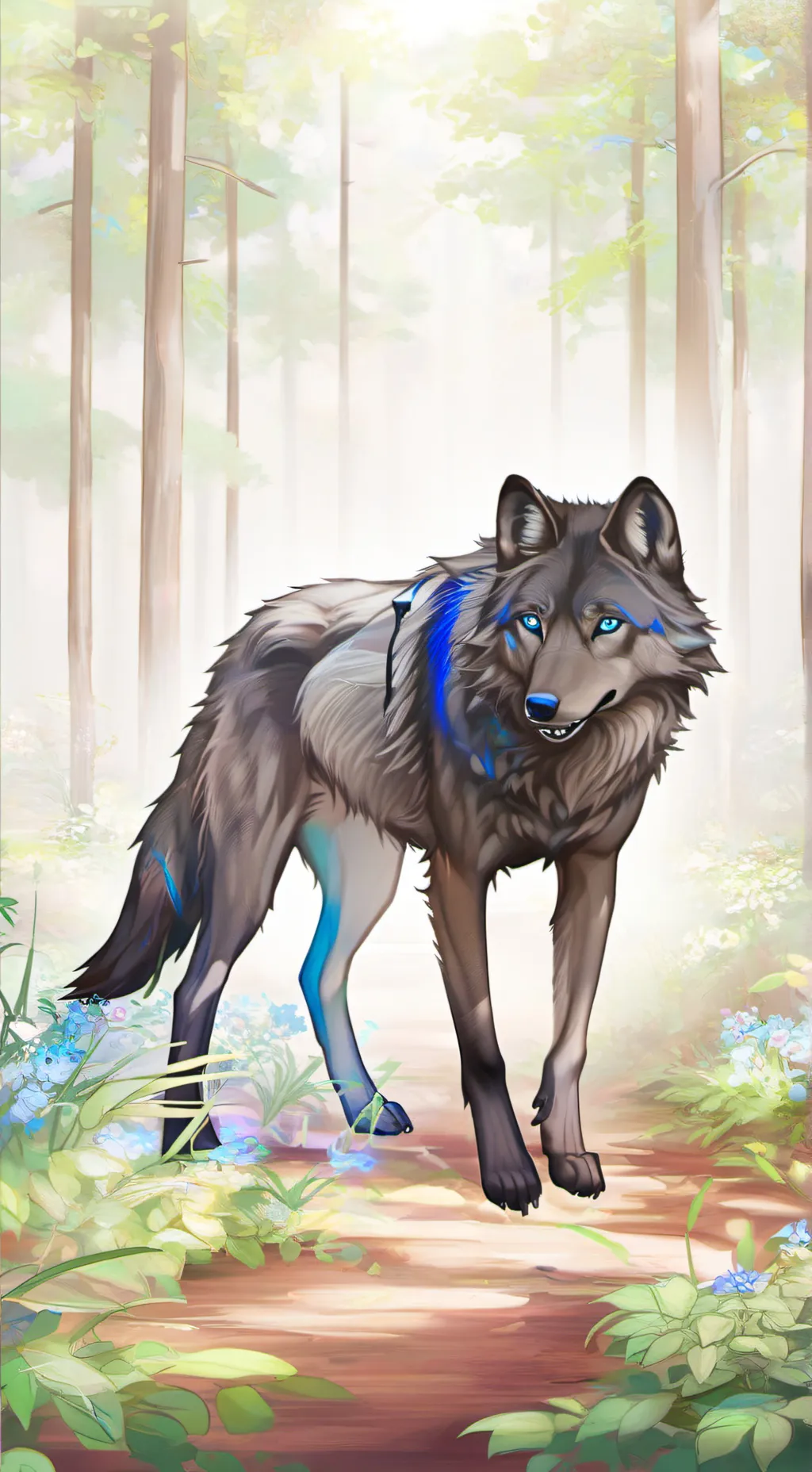 ai character: Shadow background