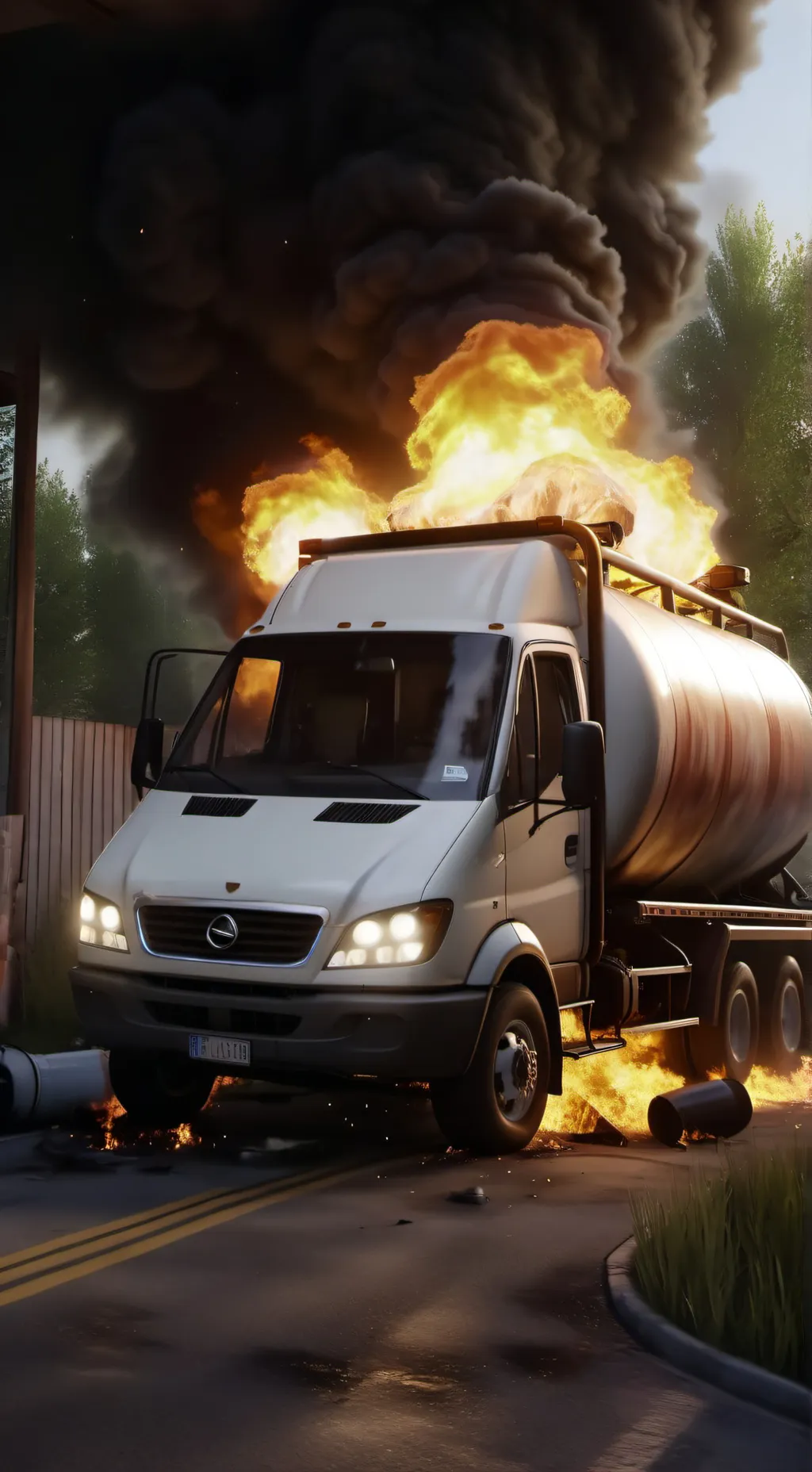 ai character: propane it fail background