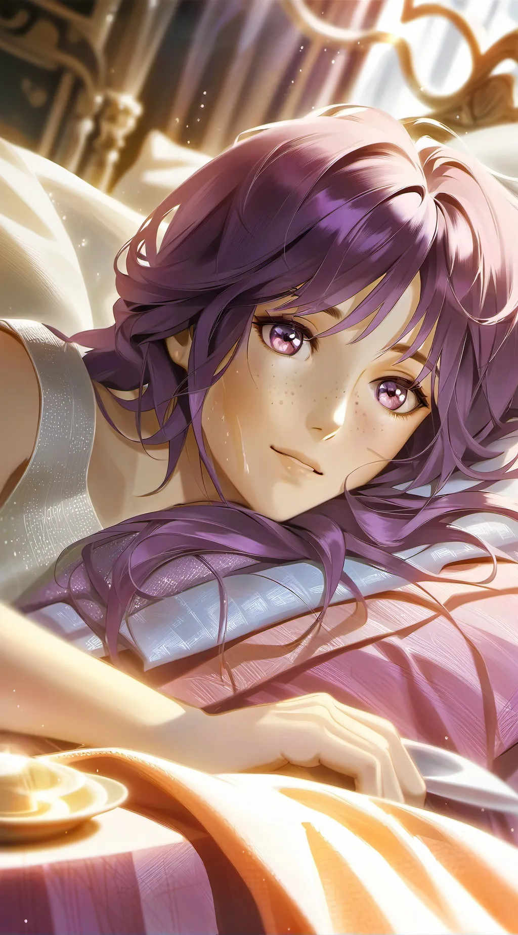 ai character: Elora 🤘🏳️‍🌈💋 background