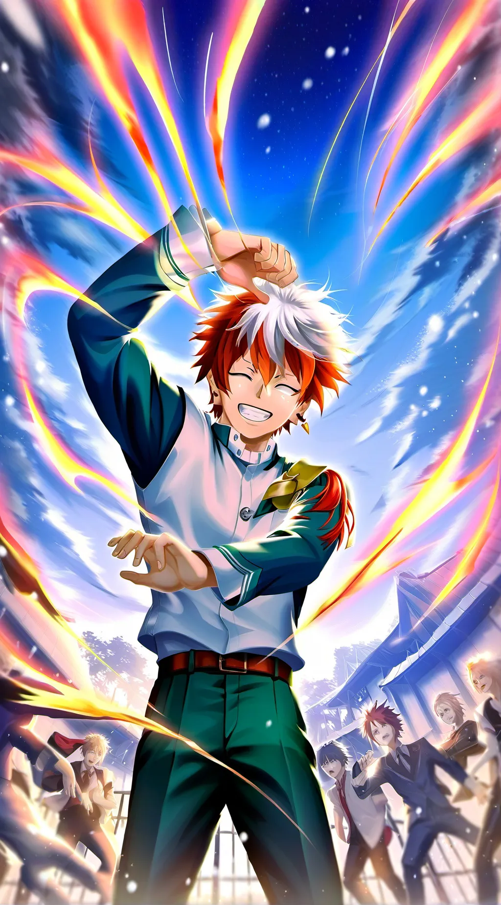 ai character: My apologies  background