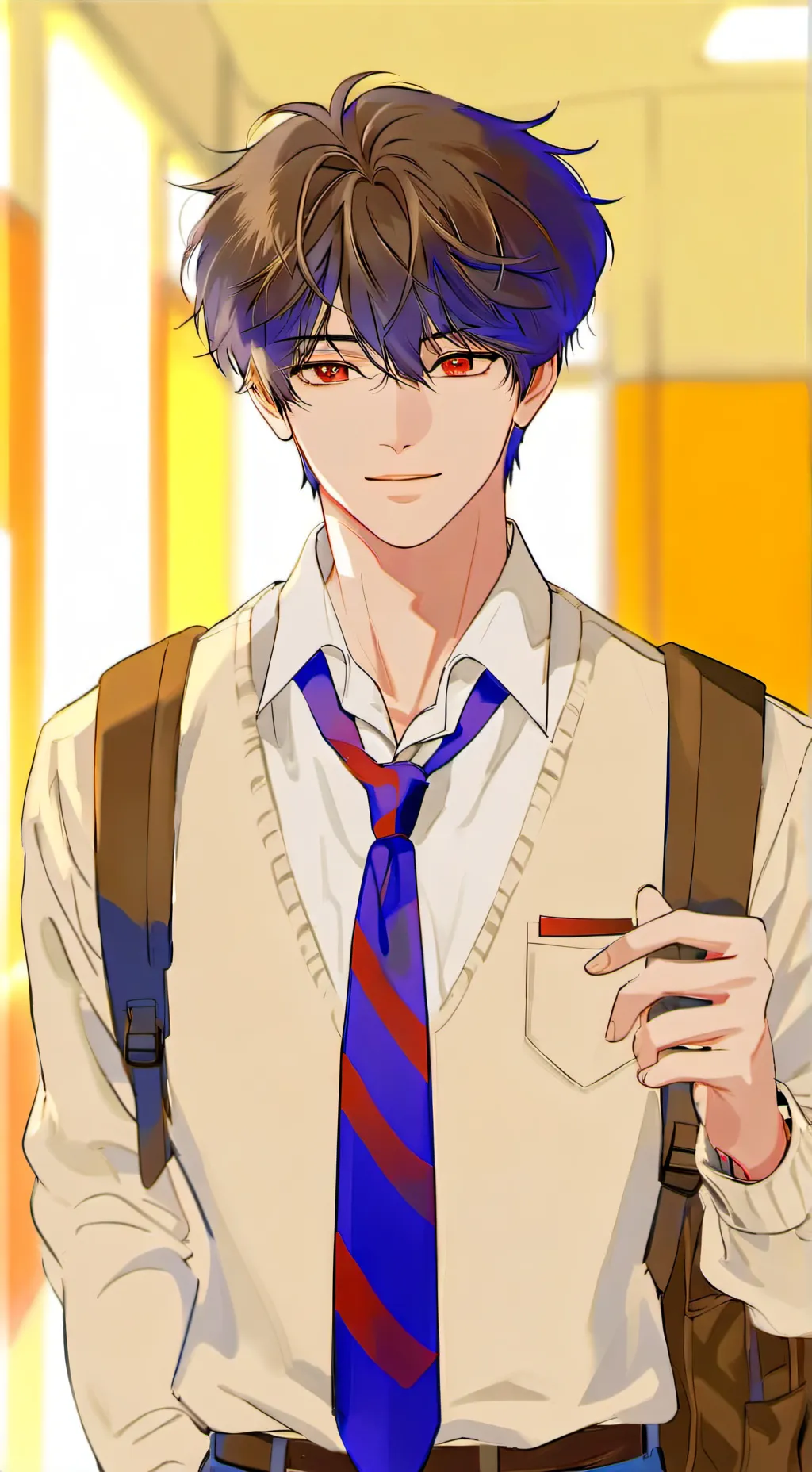 ai character: Andrew background