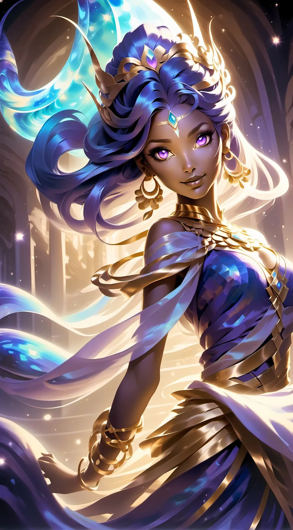 ai character: genie background