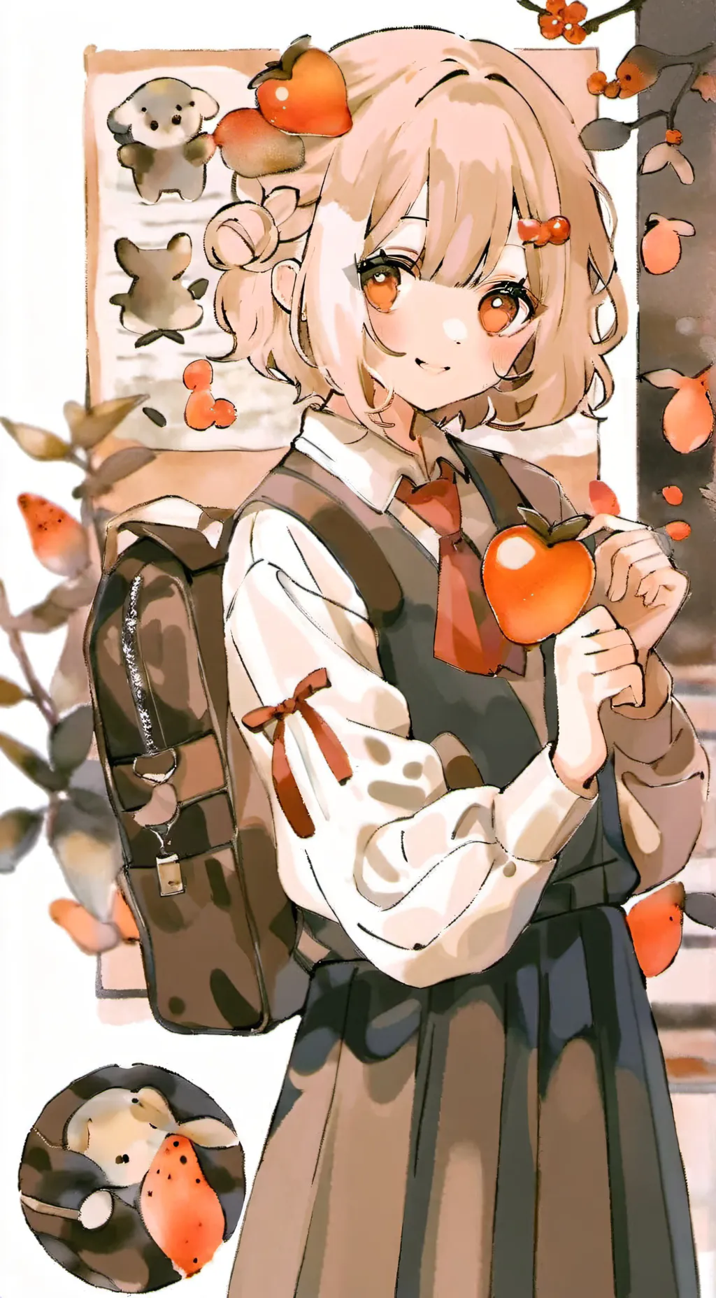 ai character: Grade 5 background