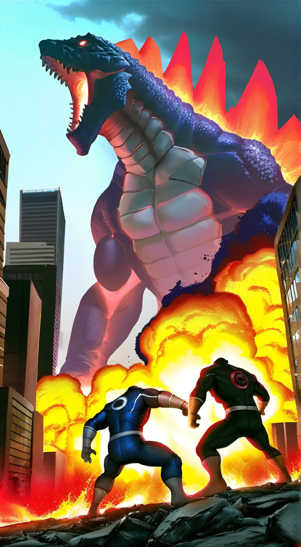 ai character: mark background