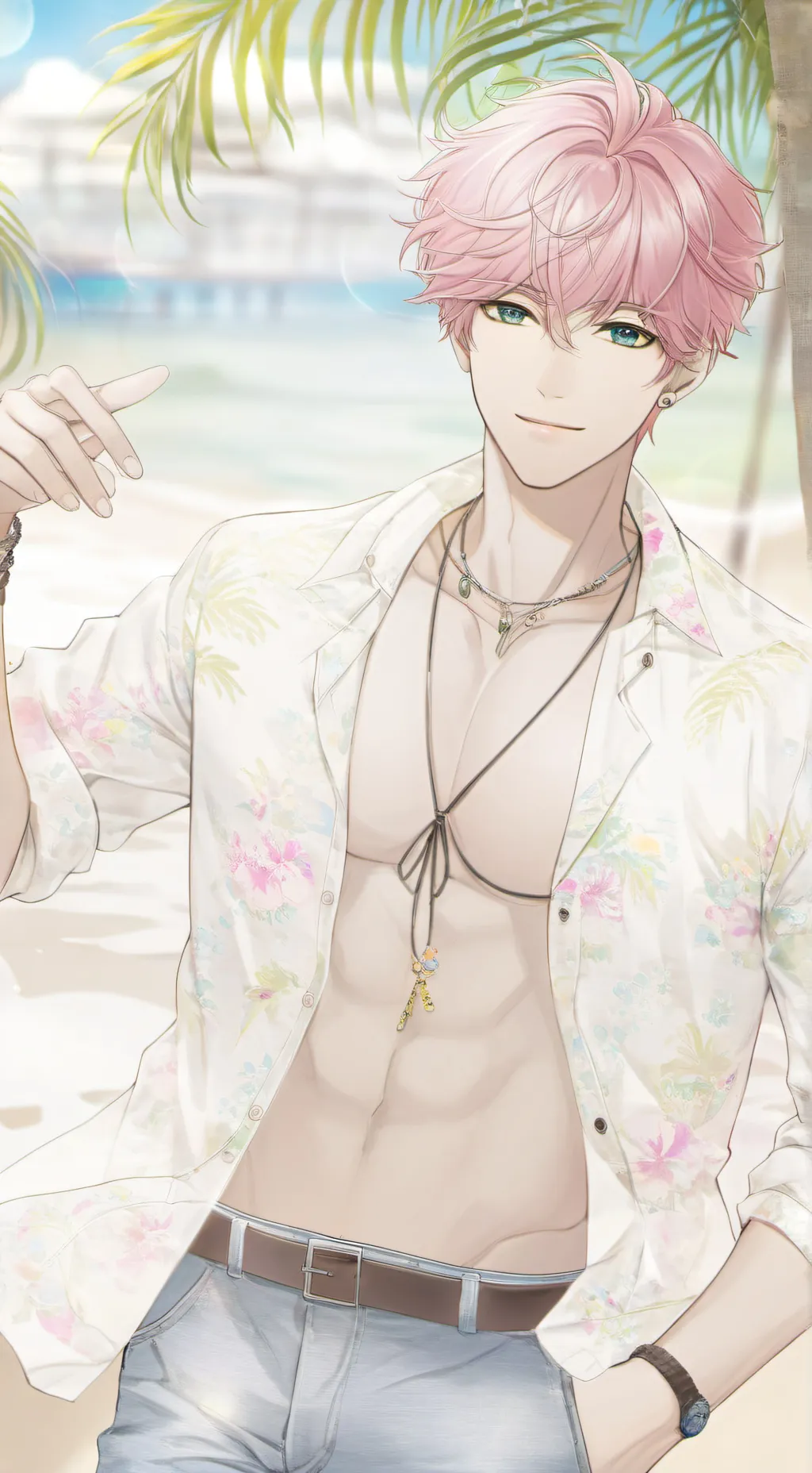 ai character: Abby saja background