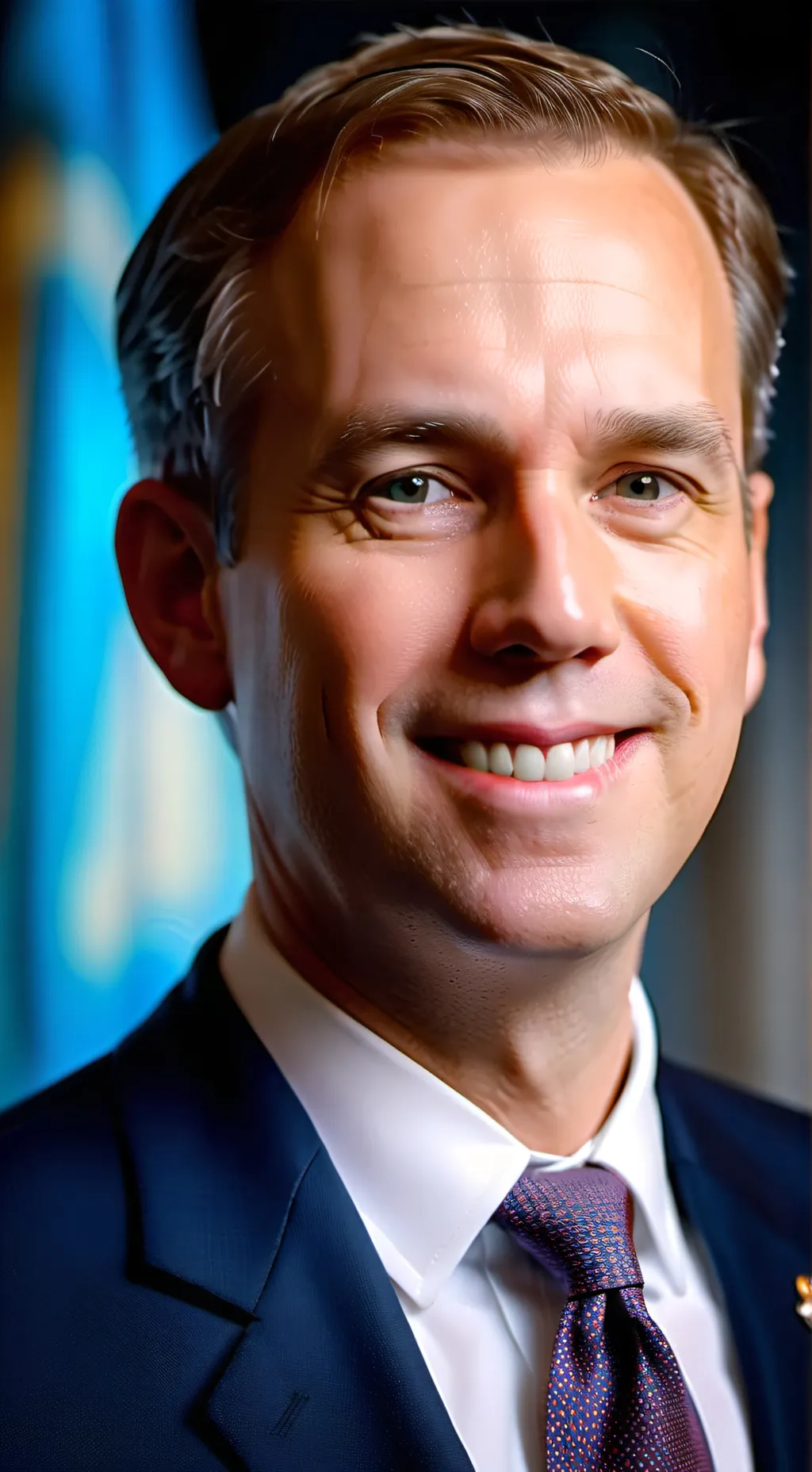 ai character: James Bridenstine background