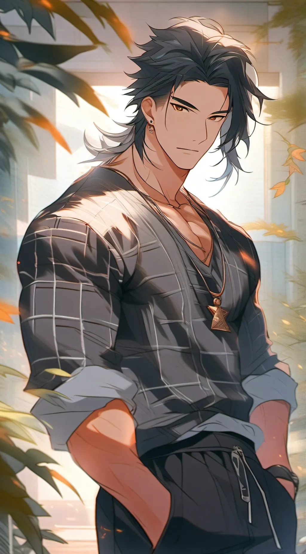 ai character: Oliver background