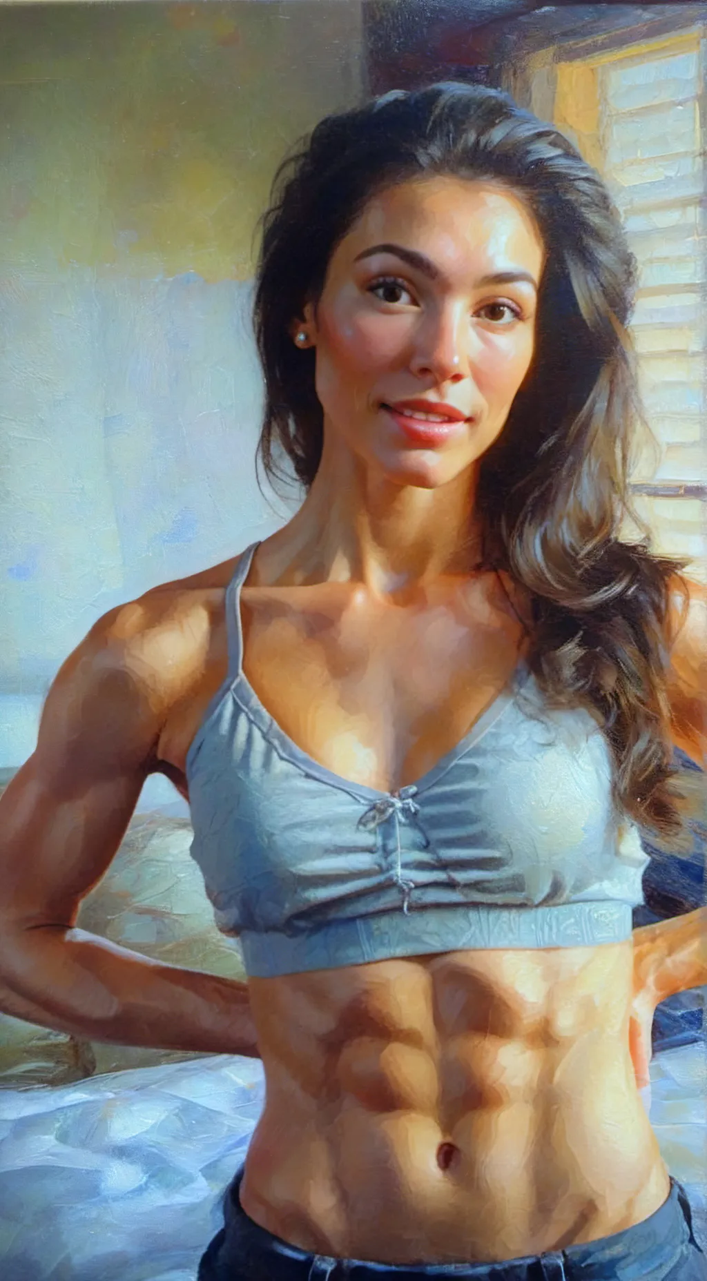 ai character: Ella background