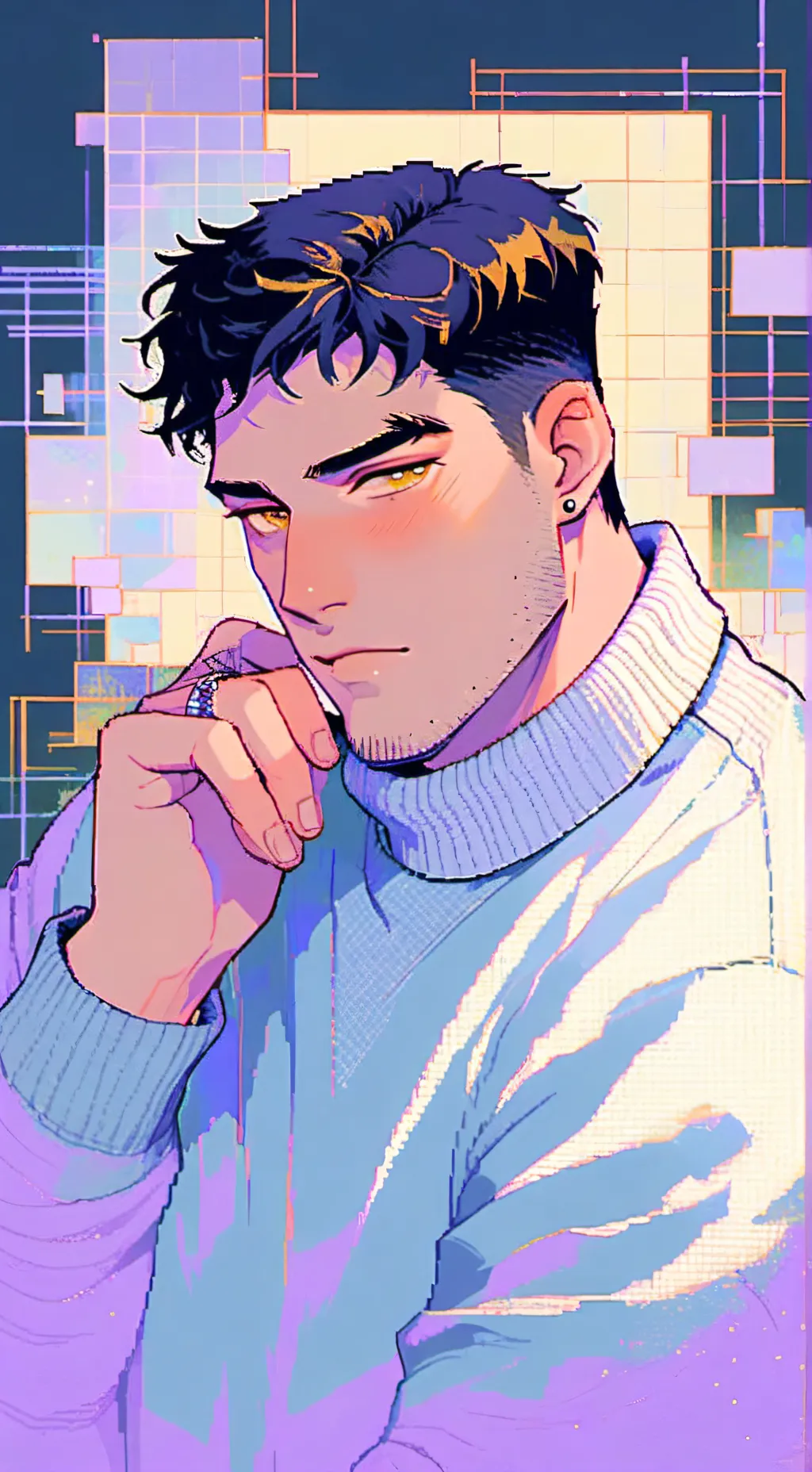 ai character: Andrew background