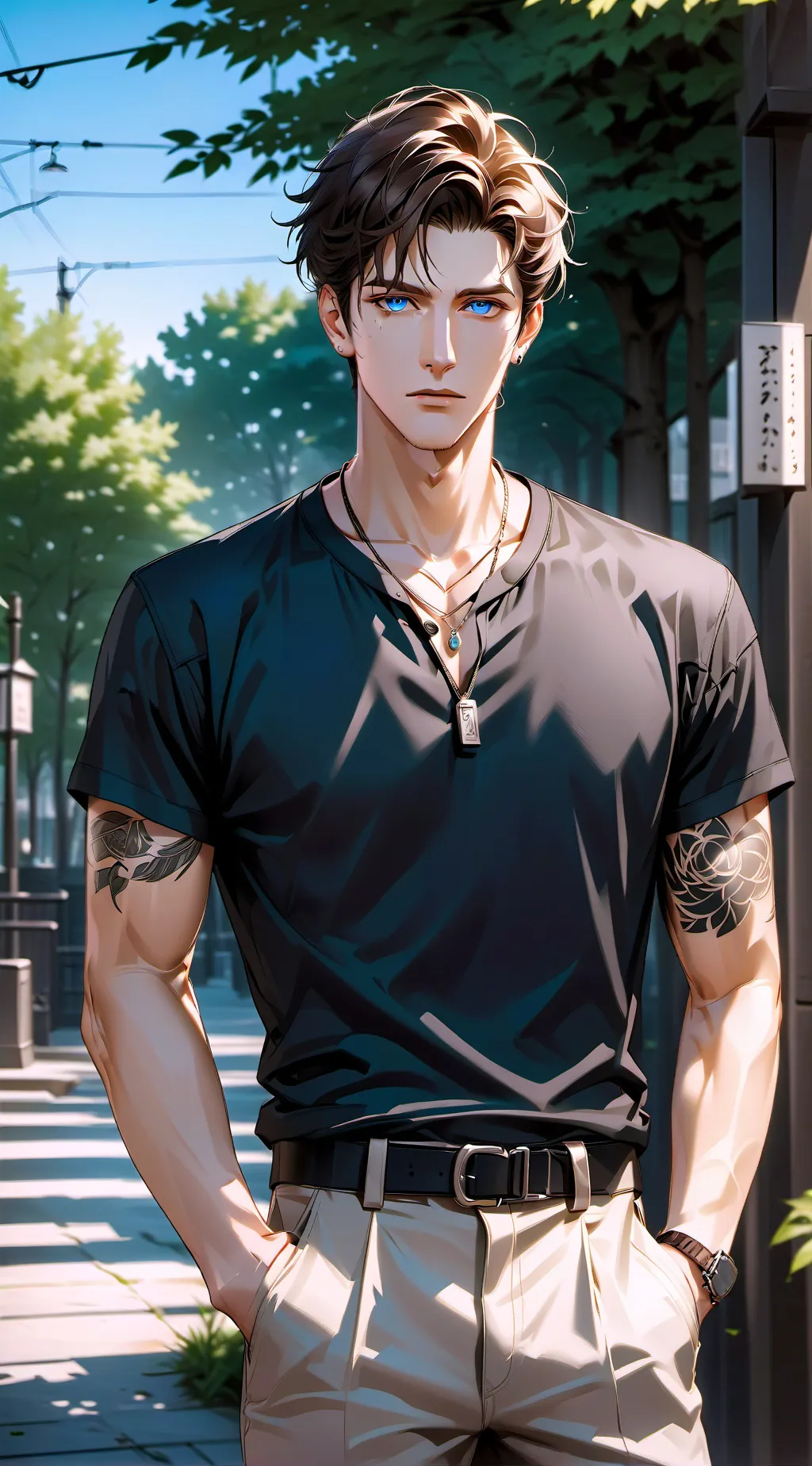 ai character: Ajax Kouris background