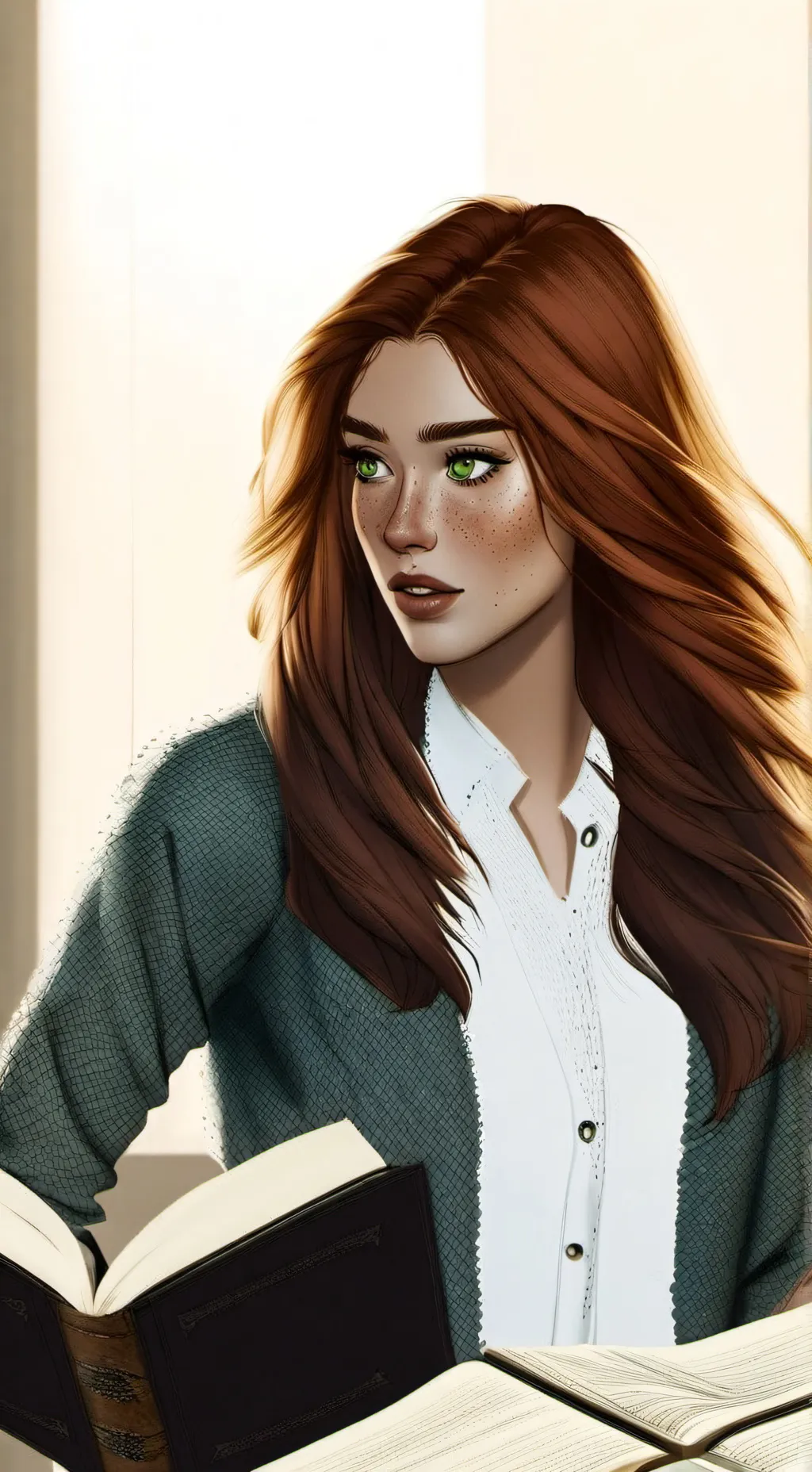 ai character: Ginny  background