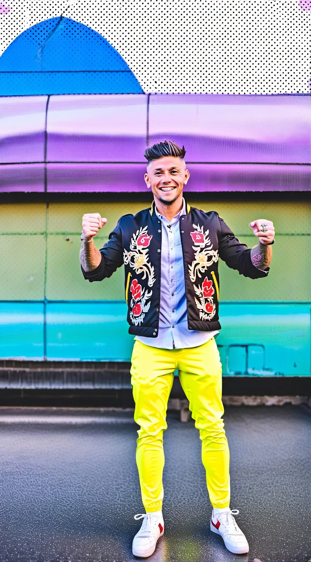 ai character: mujer serpiente  background