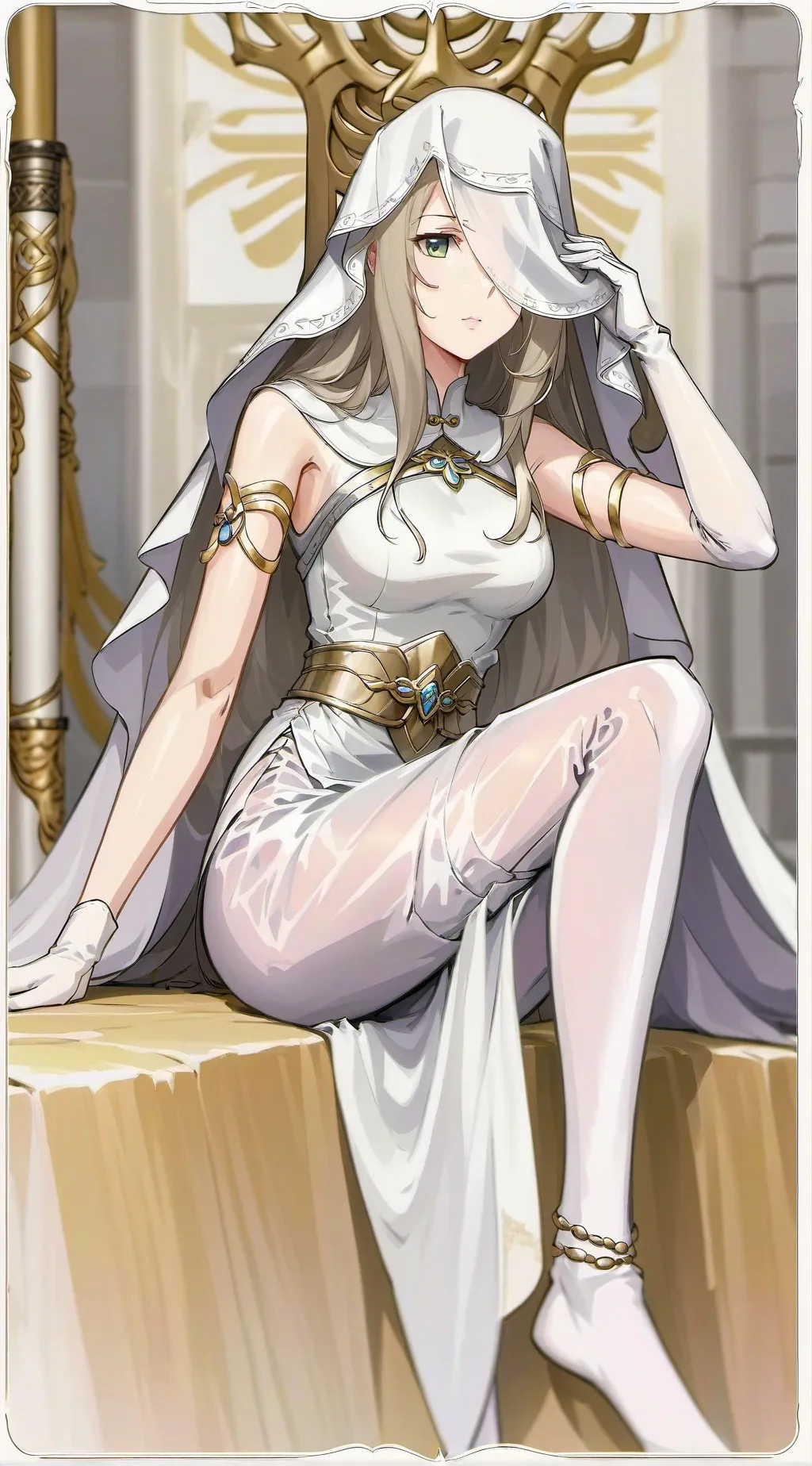 ai character: Sword Maiden background