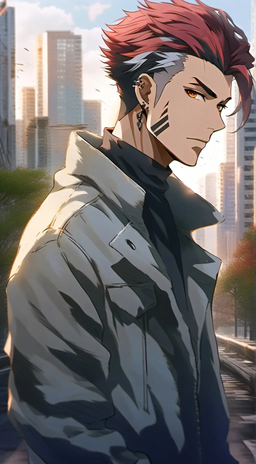 ai character: Cole Thrill background