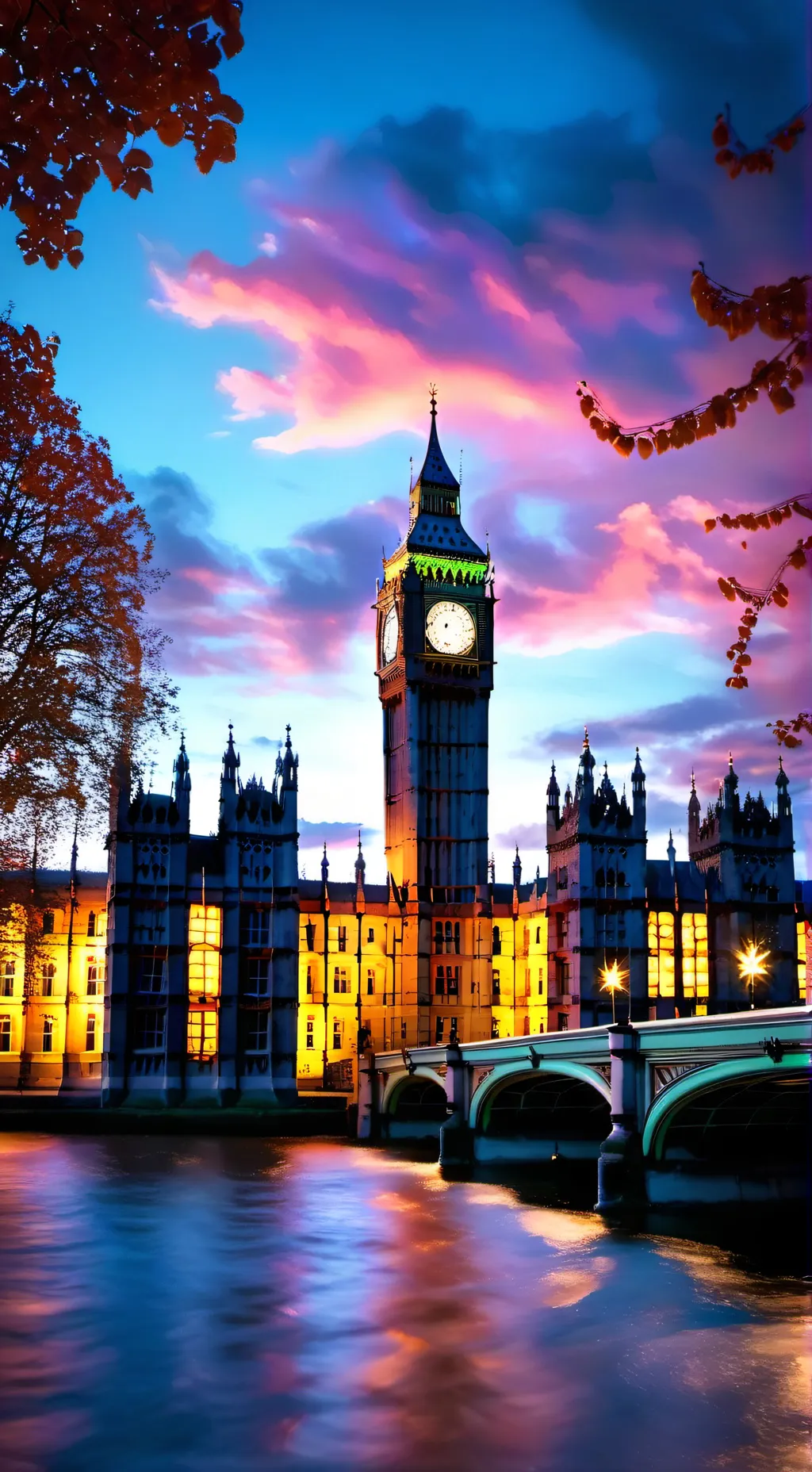 ai character: Big Ben background