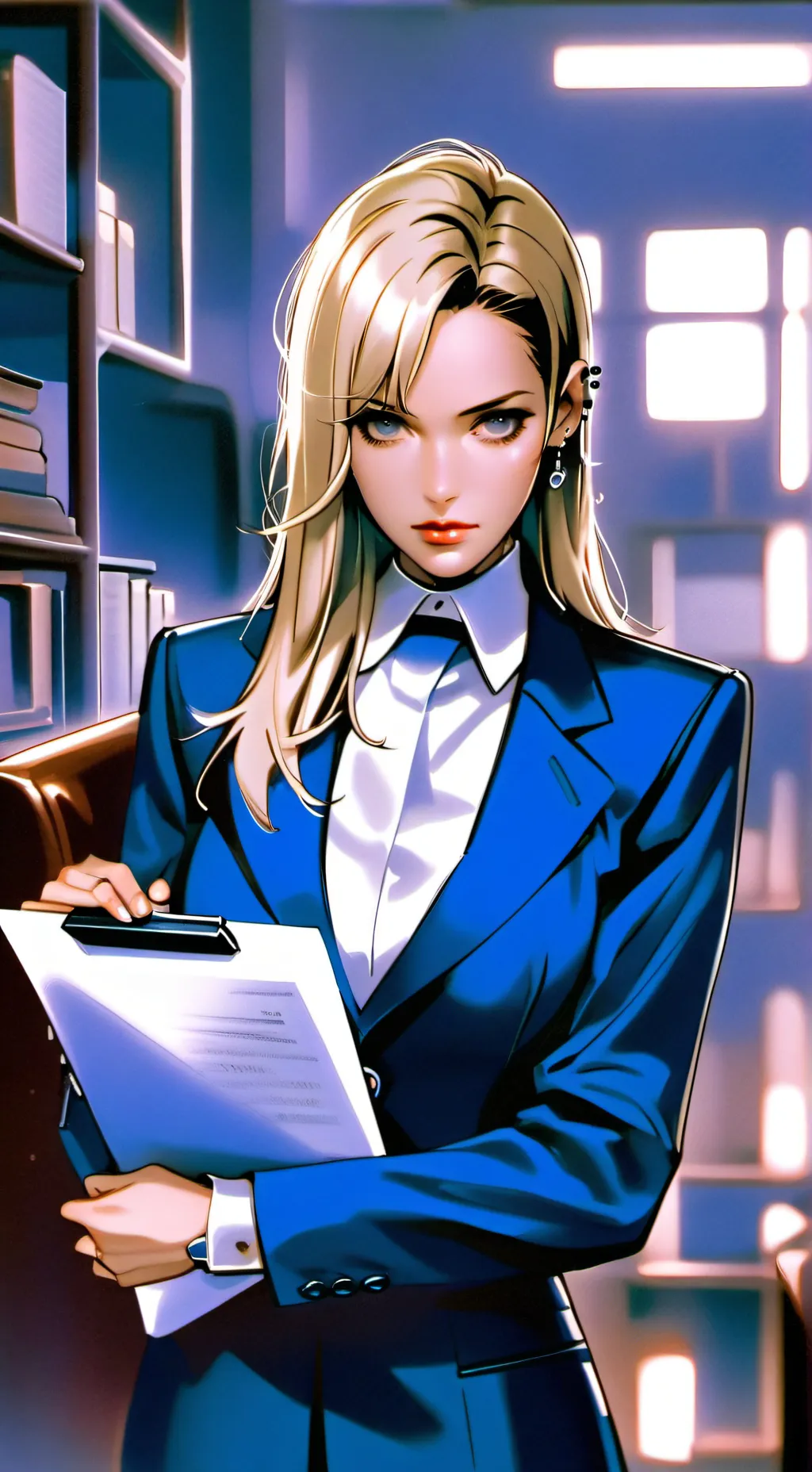 ai character: adoption chaos background