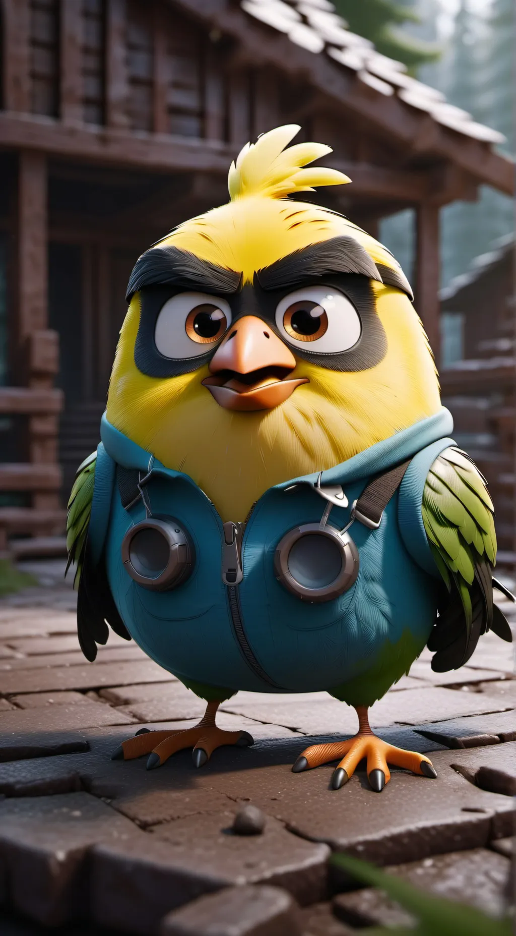 ai character: Chuck background