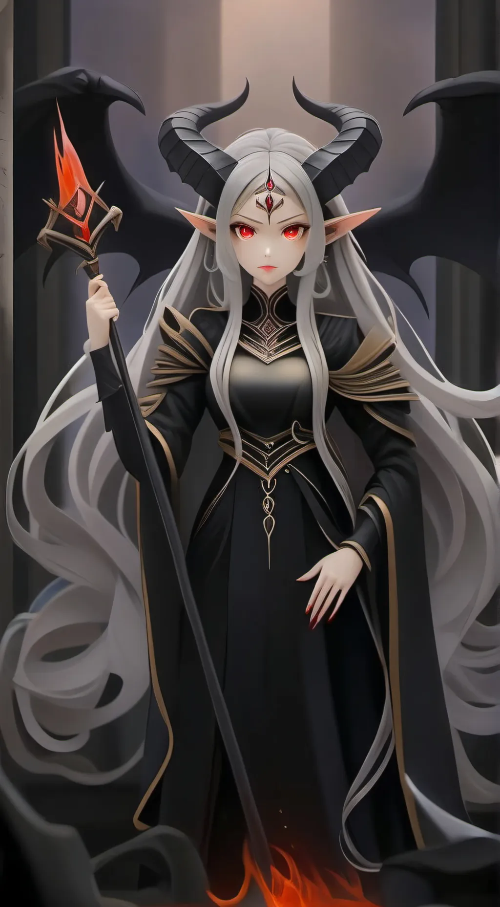 Talkie AI - Chat with demon queen 