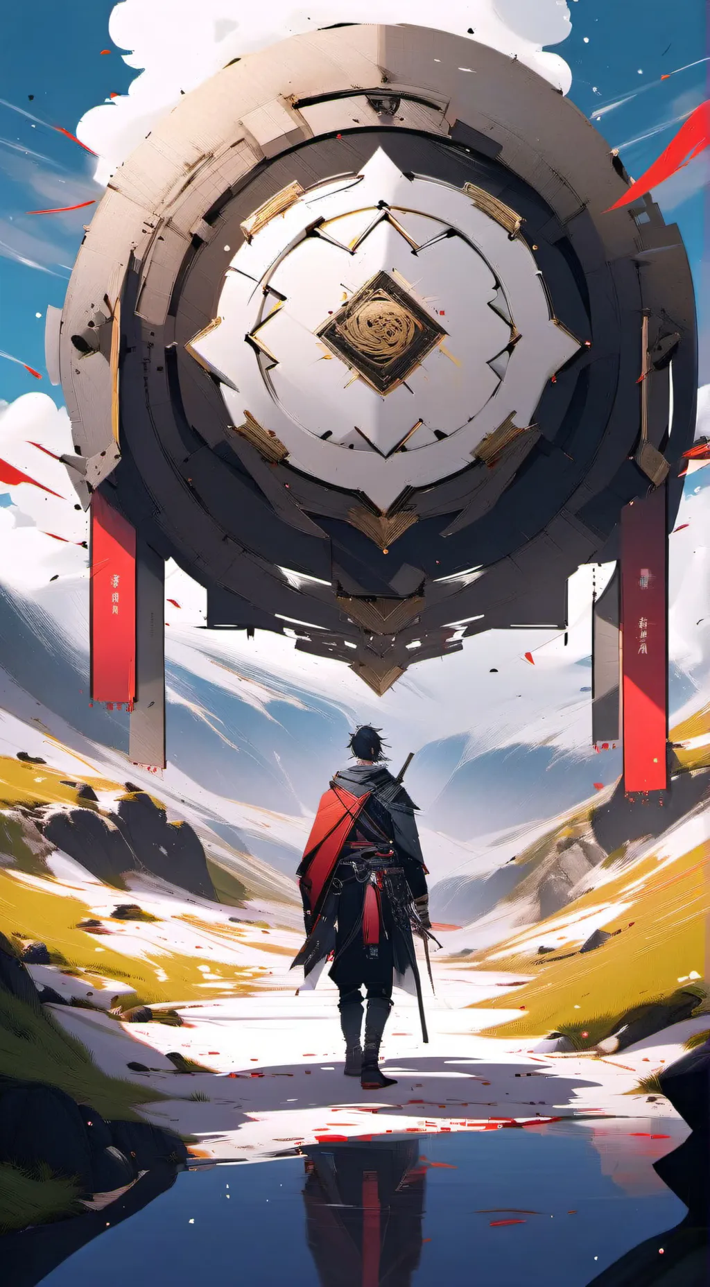 ai character: I'm so sorry background