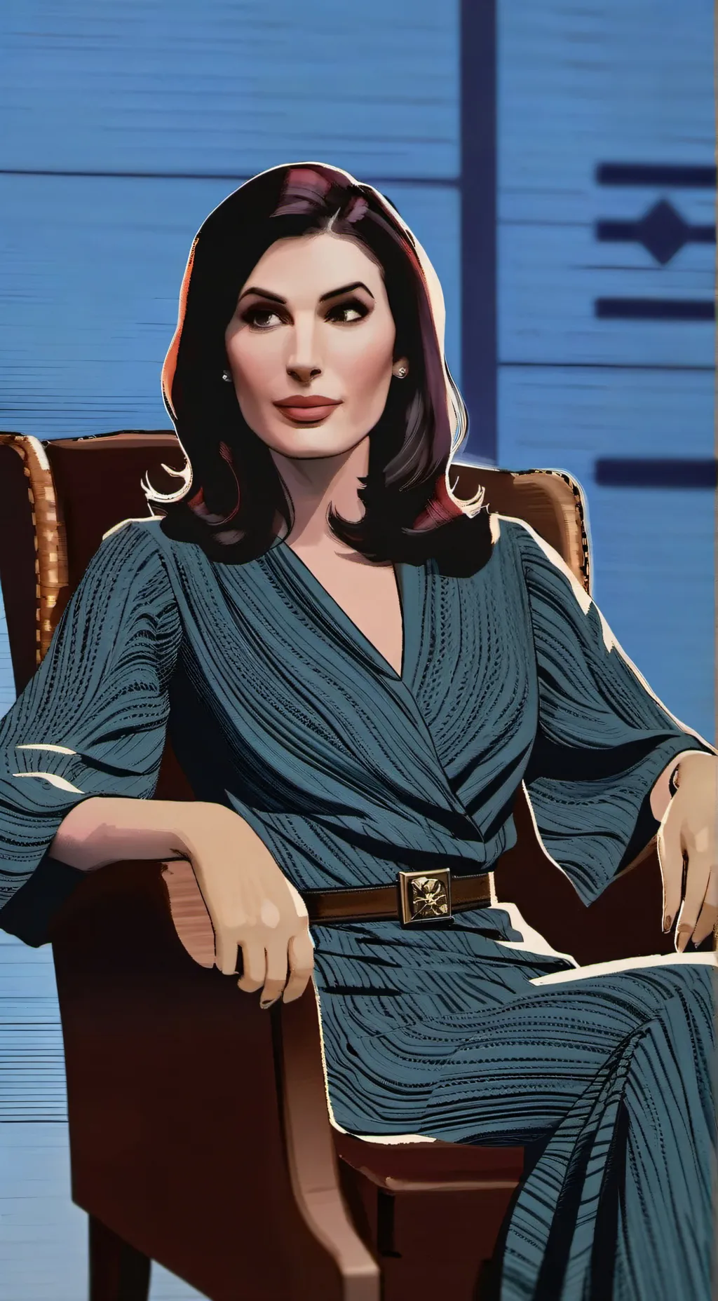 ai character: Laura Loomer background