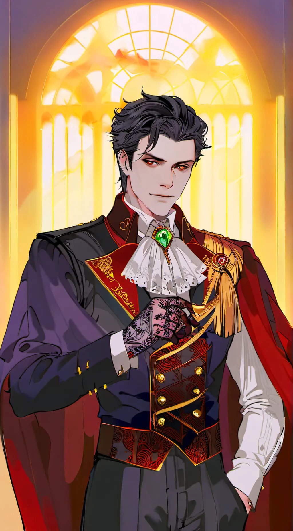 ai character: Andrew background