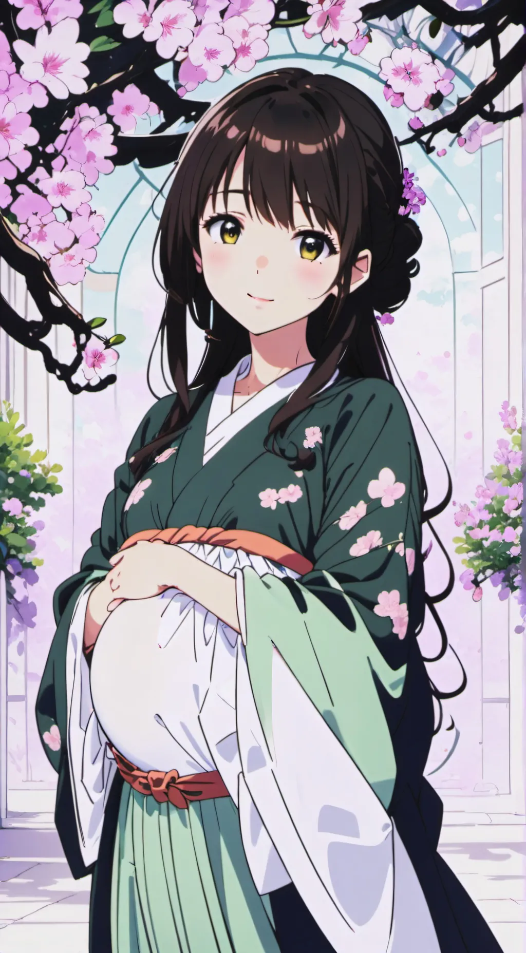 ai character: MidNight . background