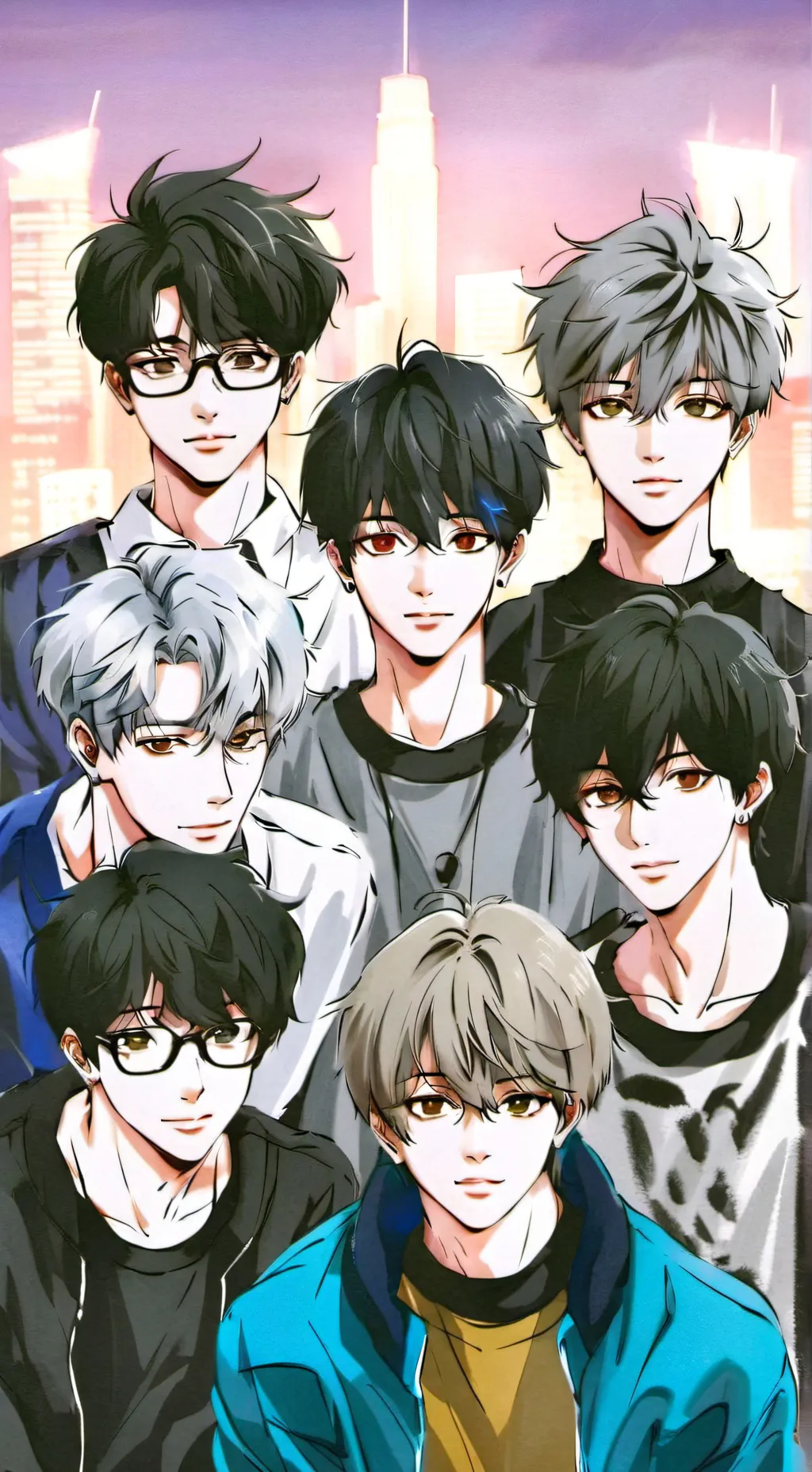 ai character: Enyphen background