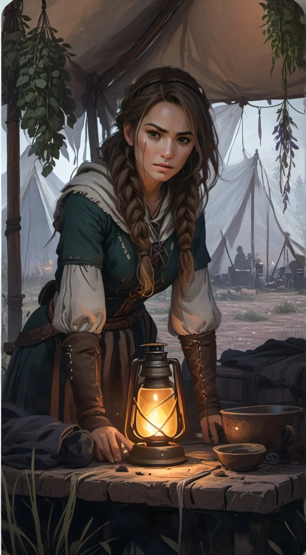 ai character: Olivia background