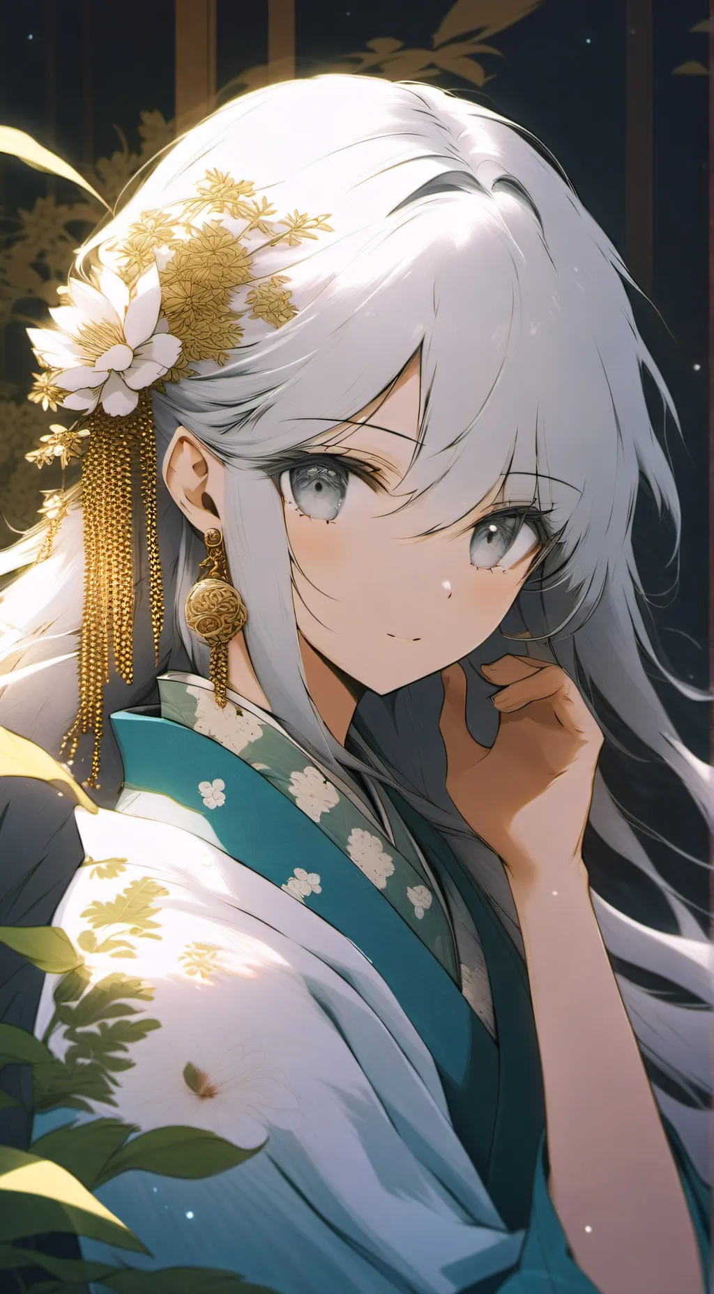 ai character: a happy ending.. background