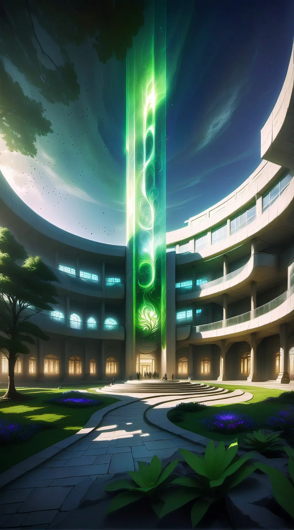 ai character: power school background