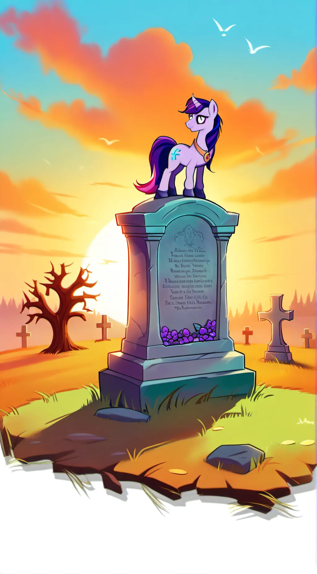 ai character: Bitlife (MLP) background