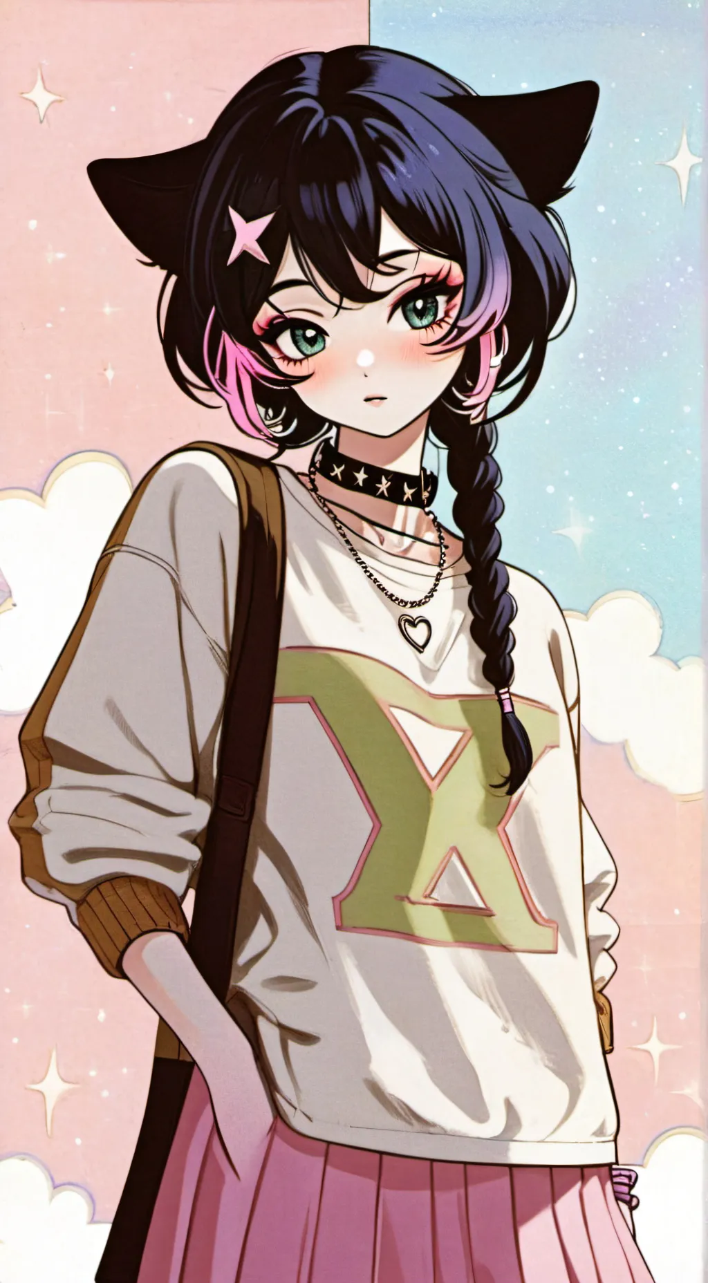 ai character: Yuie 🐾 background