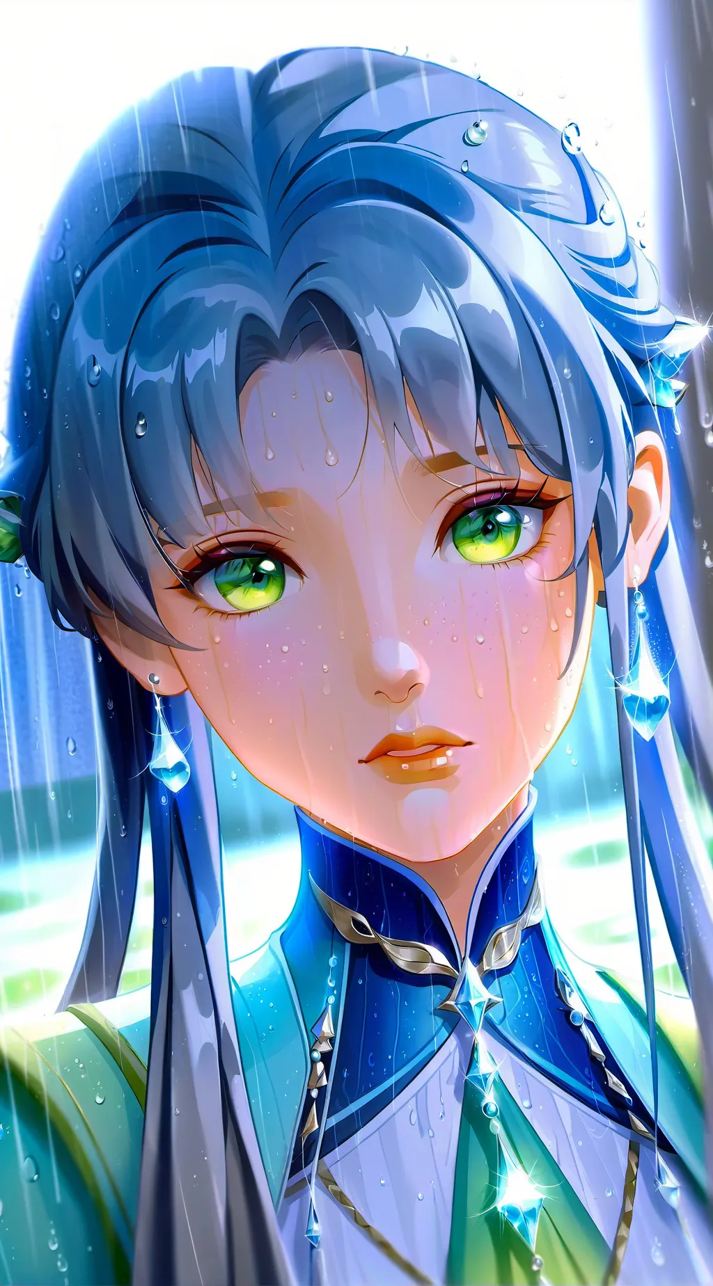 ai character: Garota abandonada  background