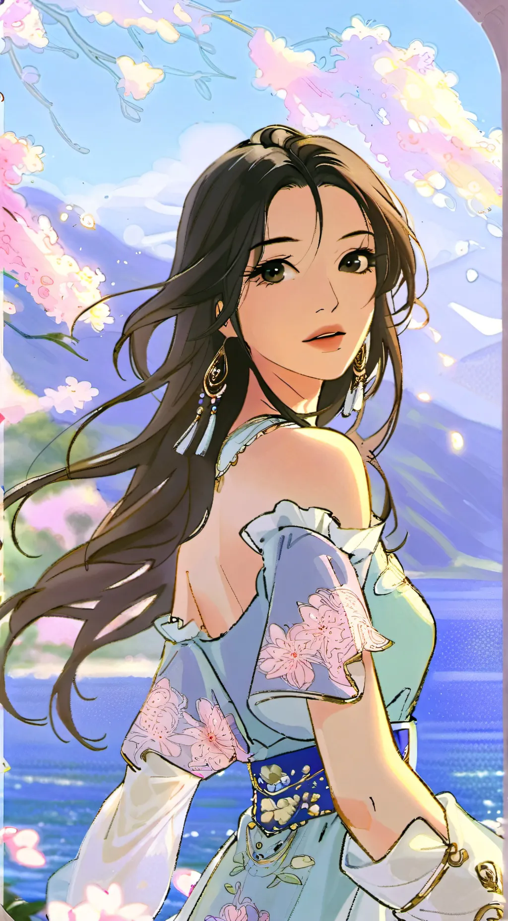 ai character: Julia_tdr background