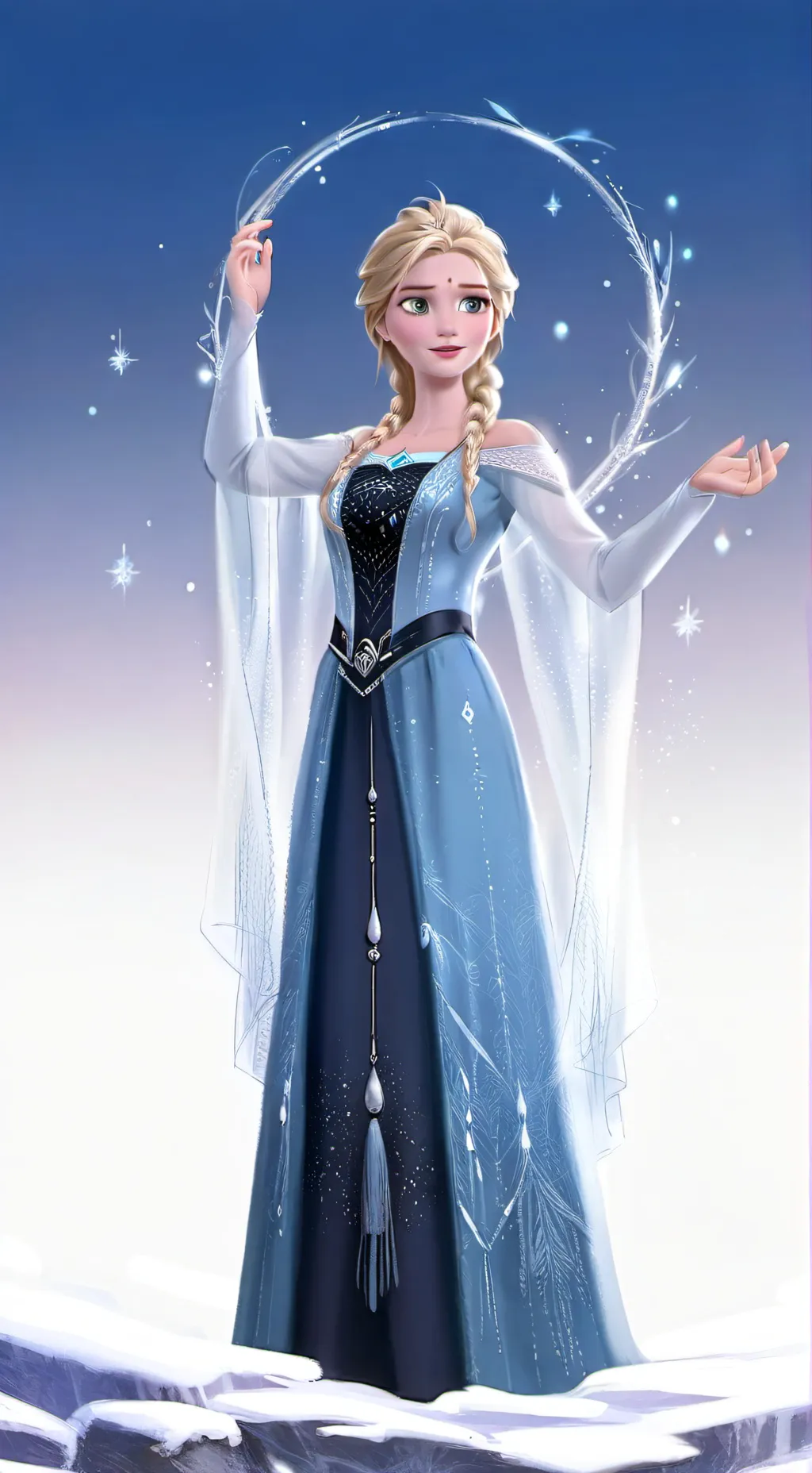 ai character: Elsa background