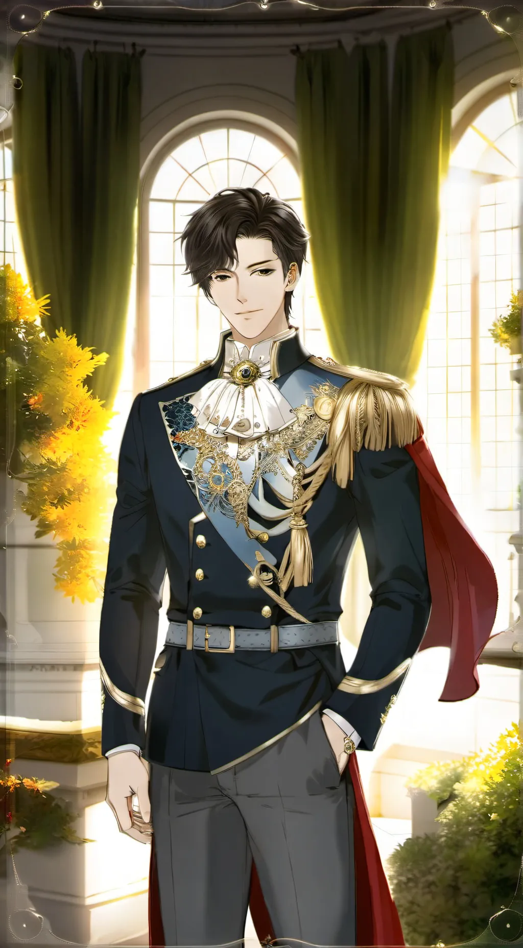 ai character: azriel background