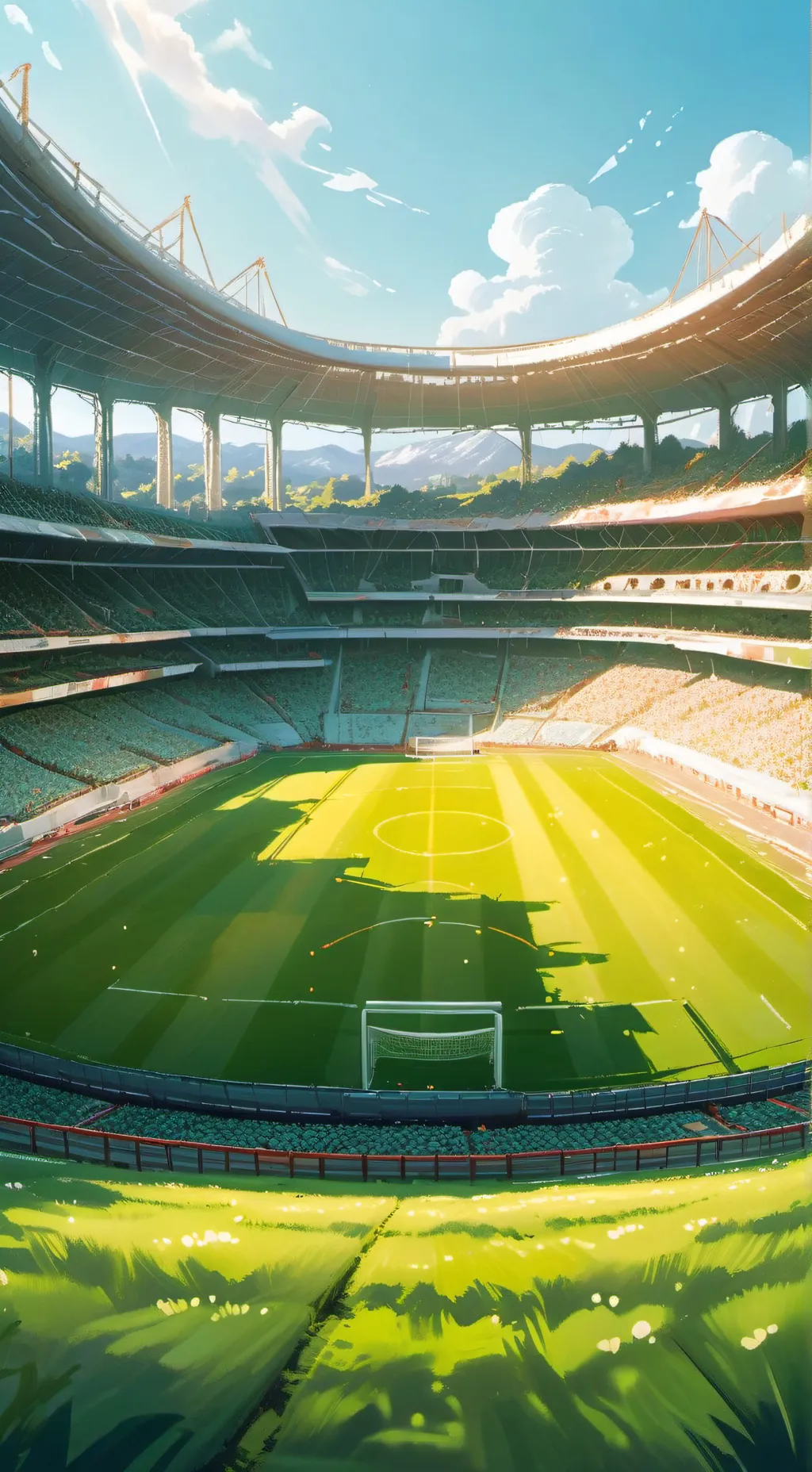 ai character: left my house background