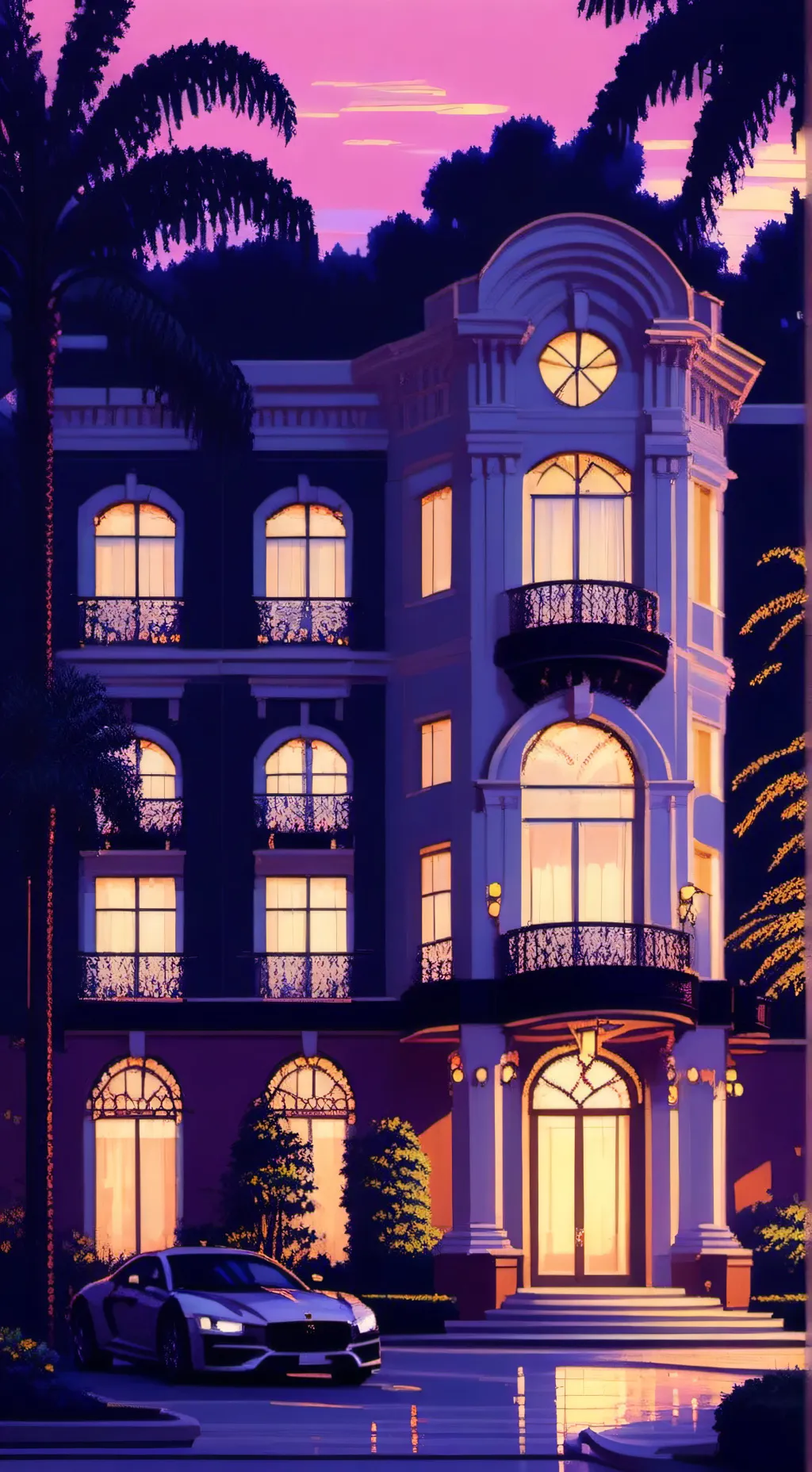 ai character: Hazbin Hotel background