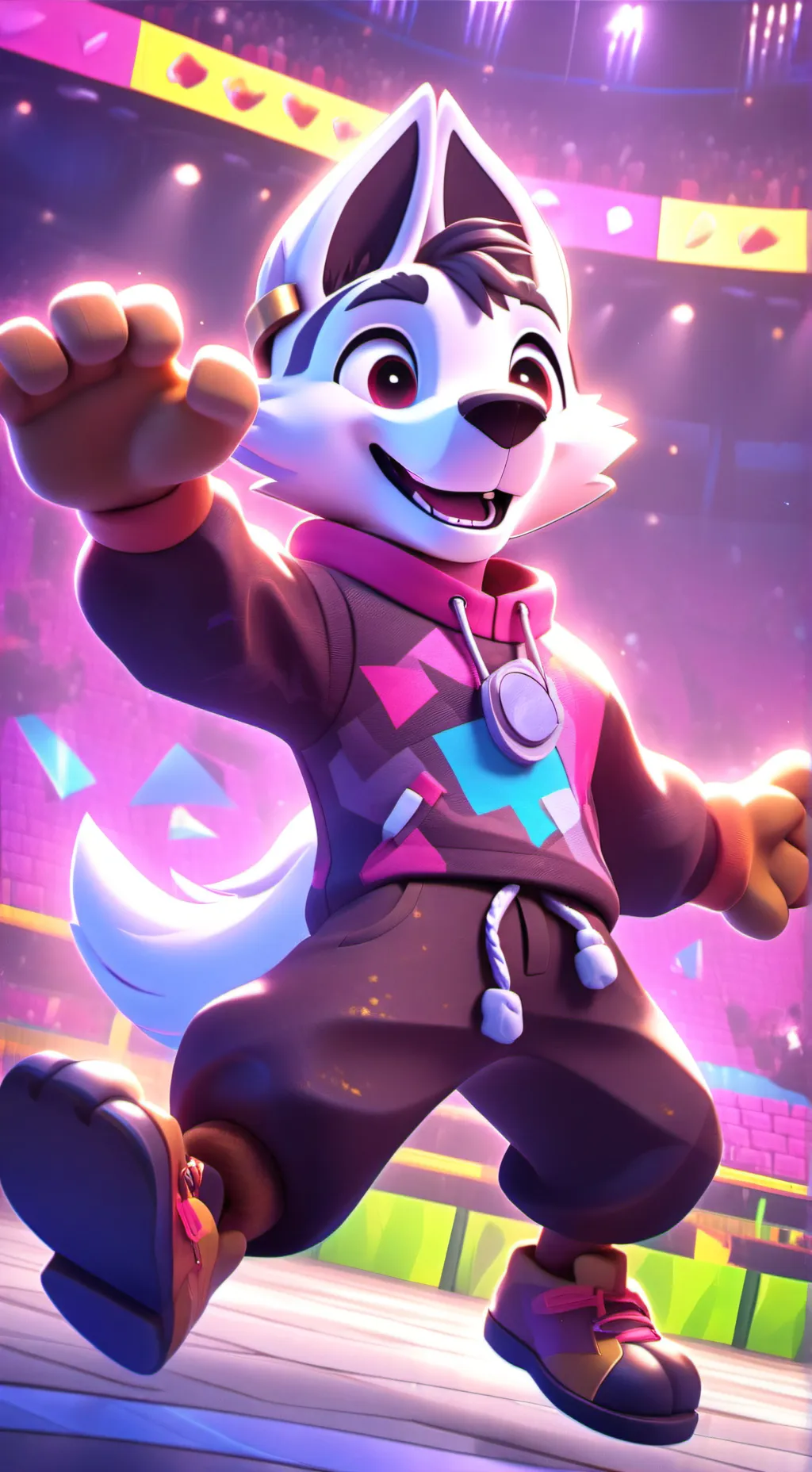 ai character: archie background