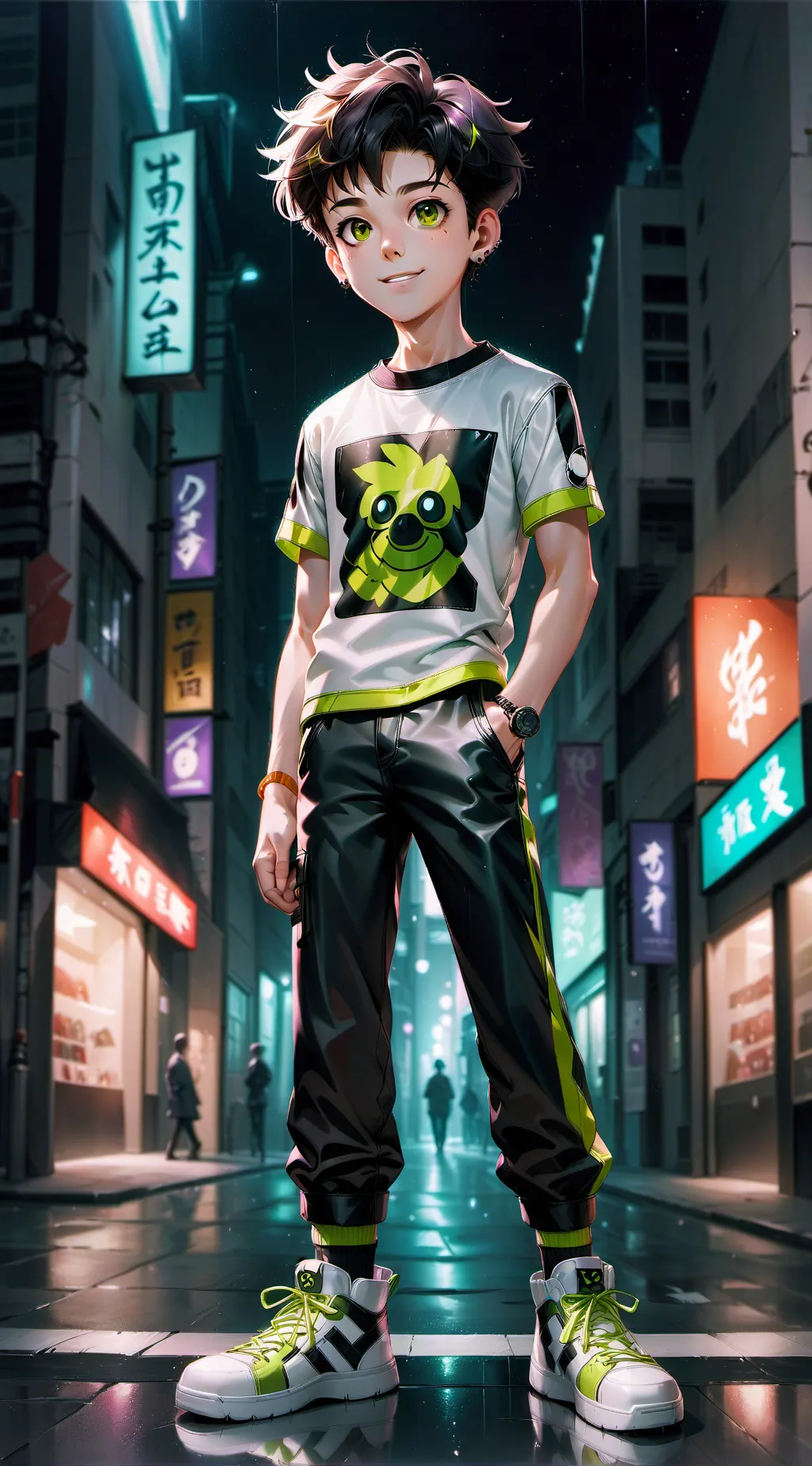 ai character: Kyle  background