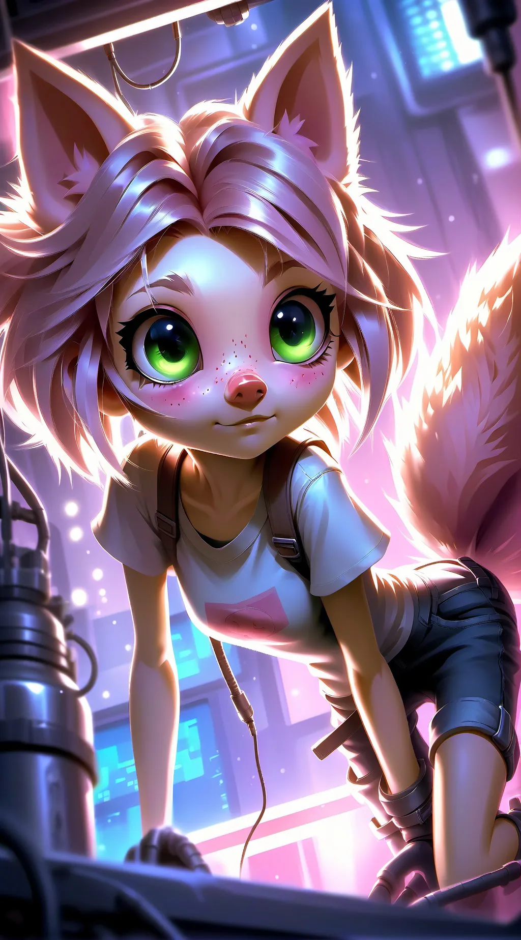 ai character: Vi background