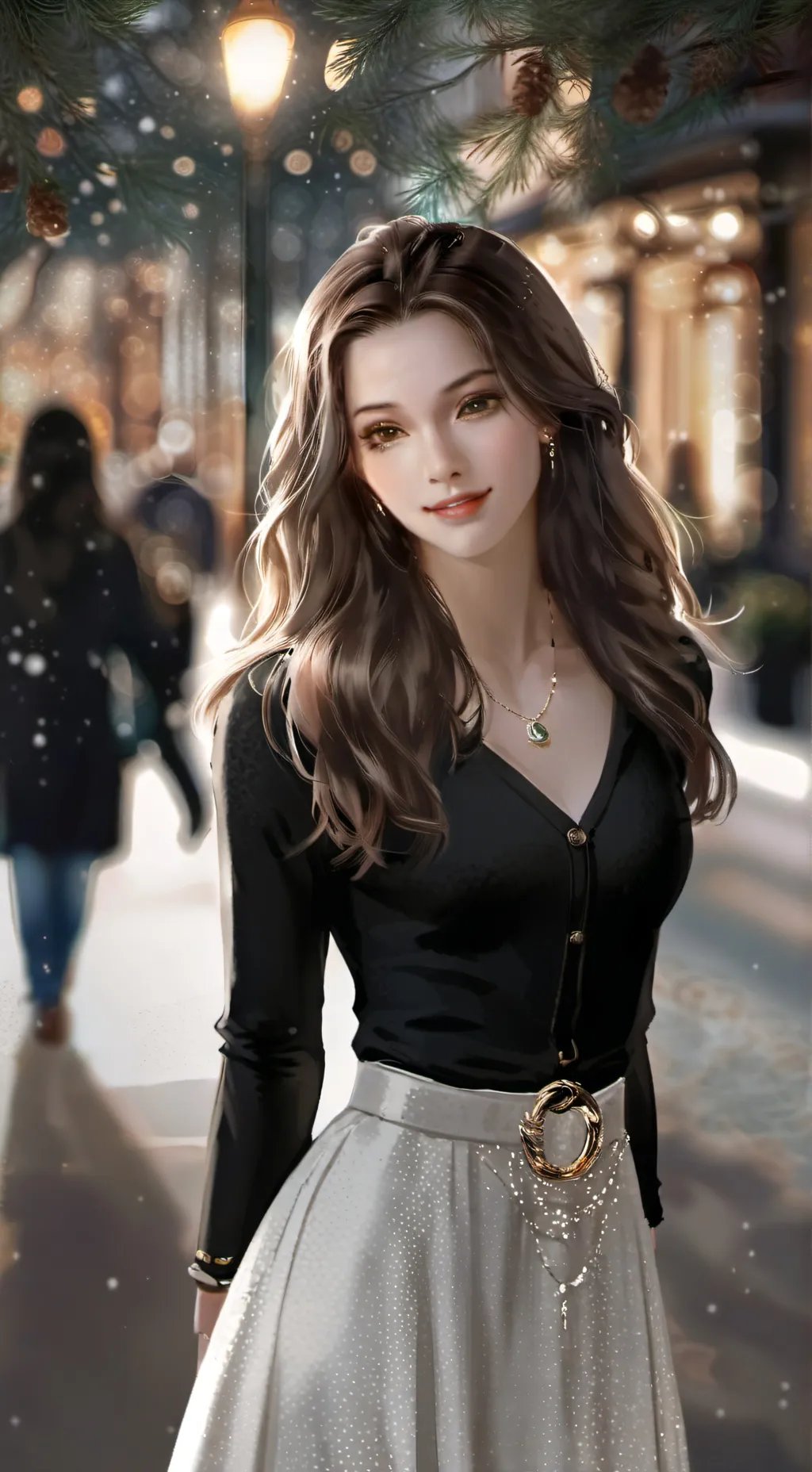 ai character: Elizabet  background