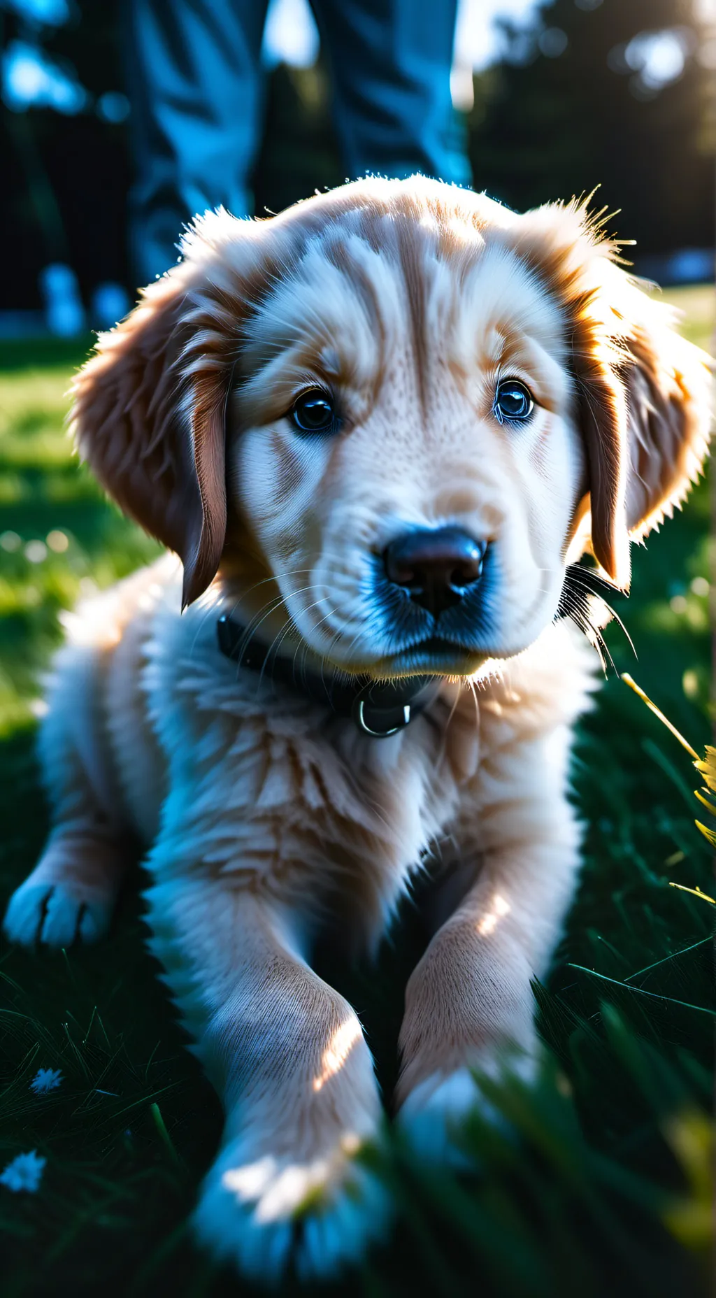 ai character: a random dog background