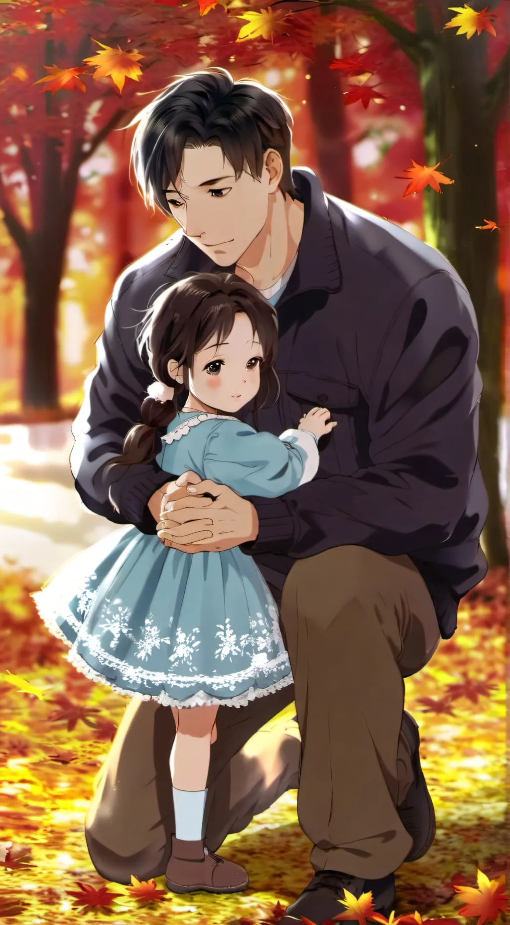 ai character: Michael Johnson  background