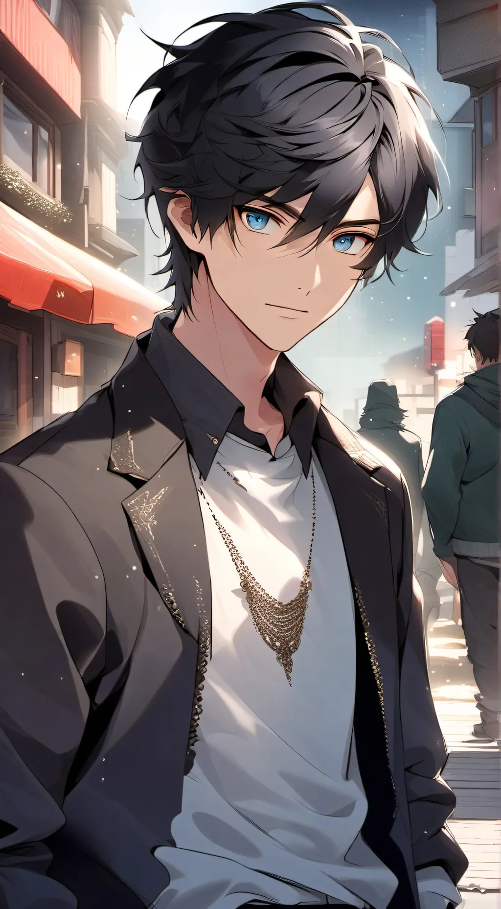 ai character: 🪻Tyler🪻 background