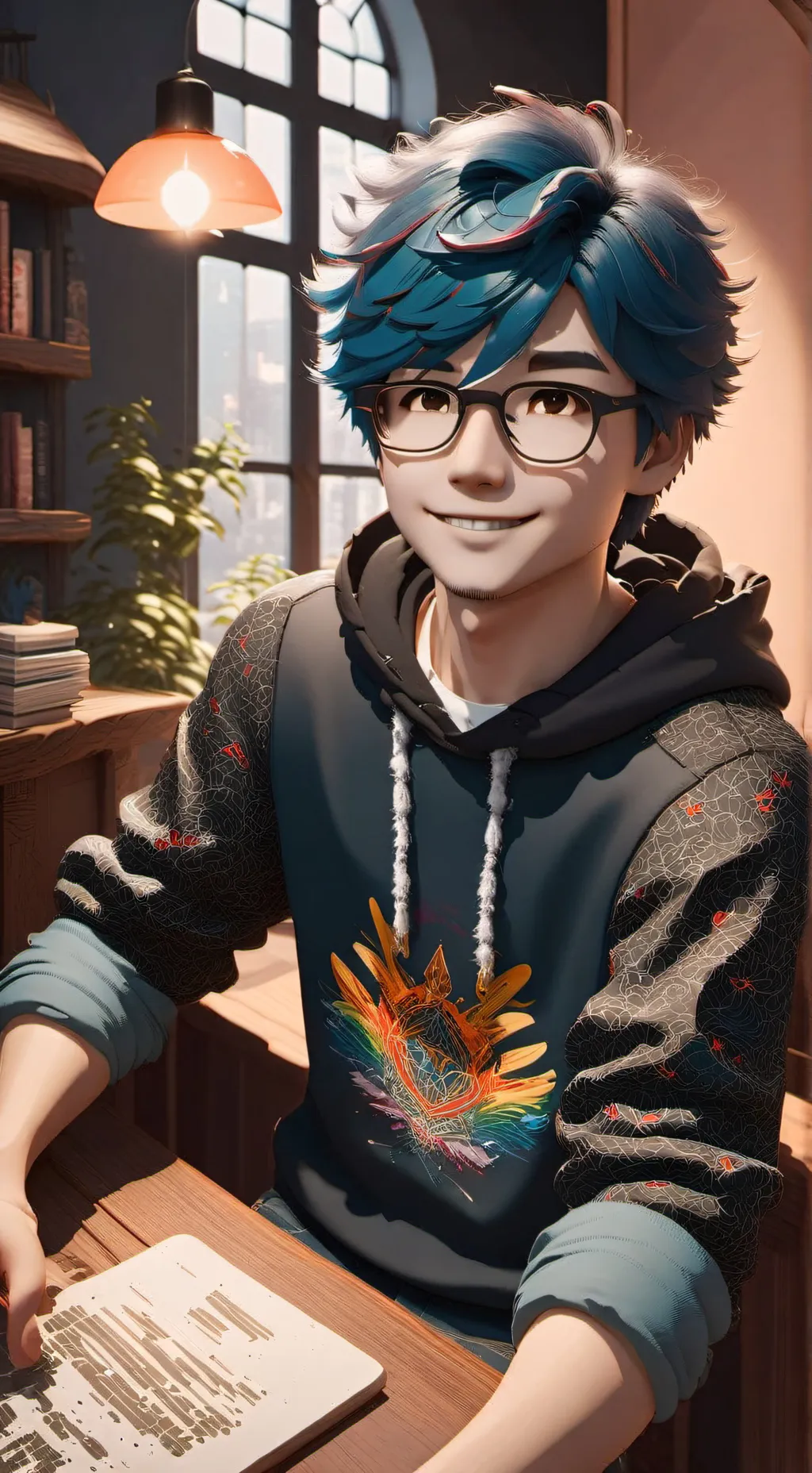 ai character: Hee ken yew background