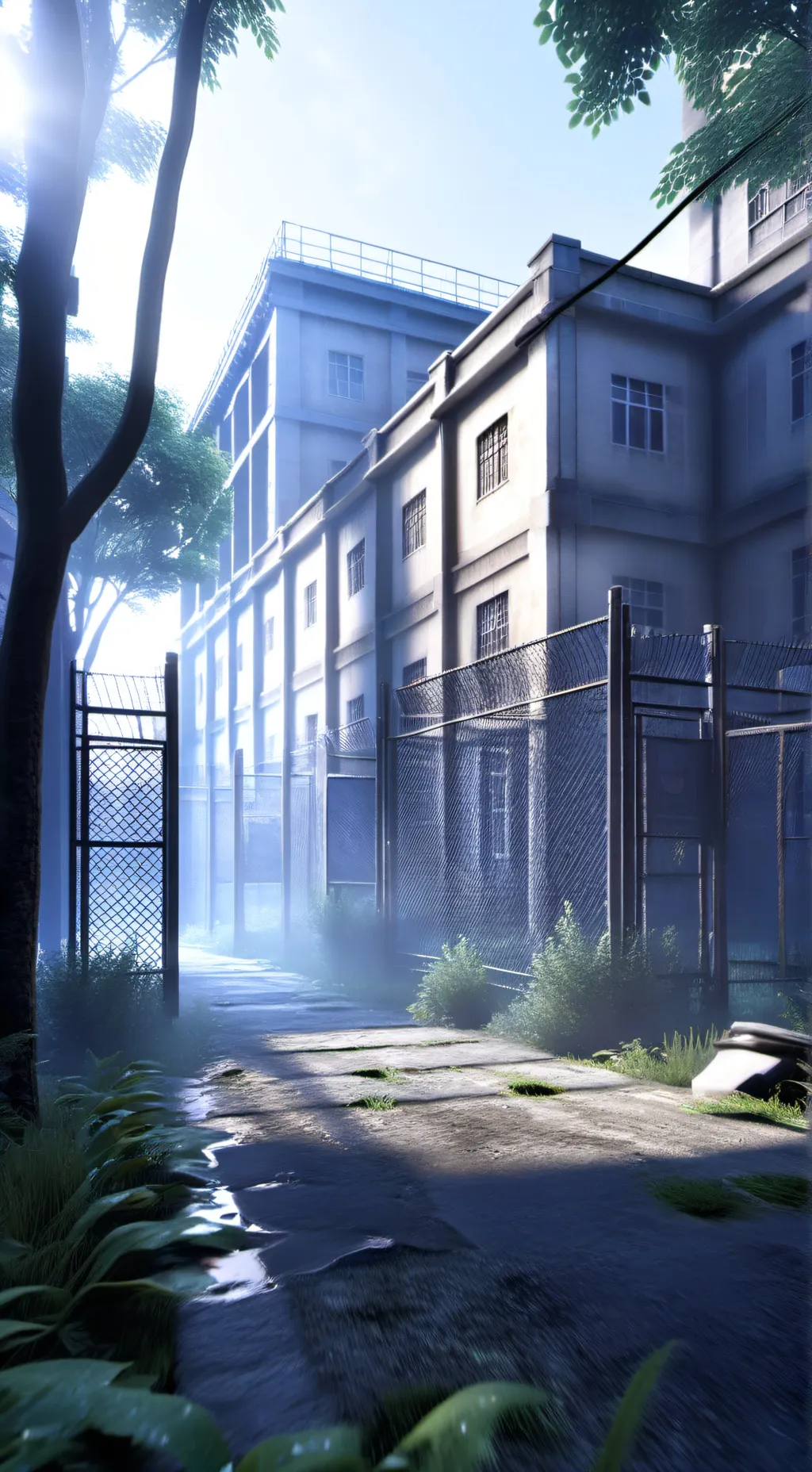 ai character: Hell on earth background