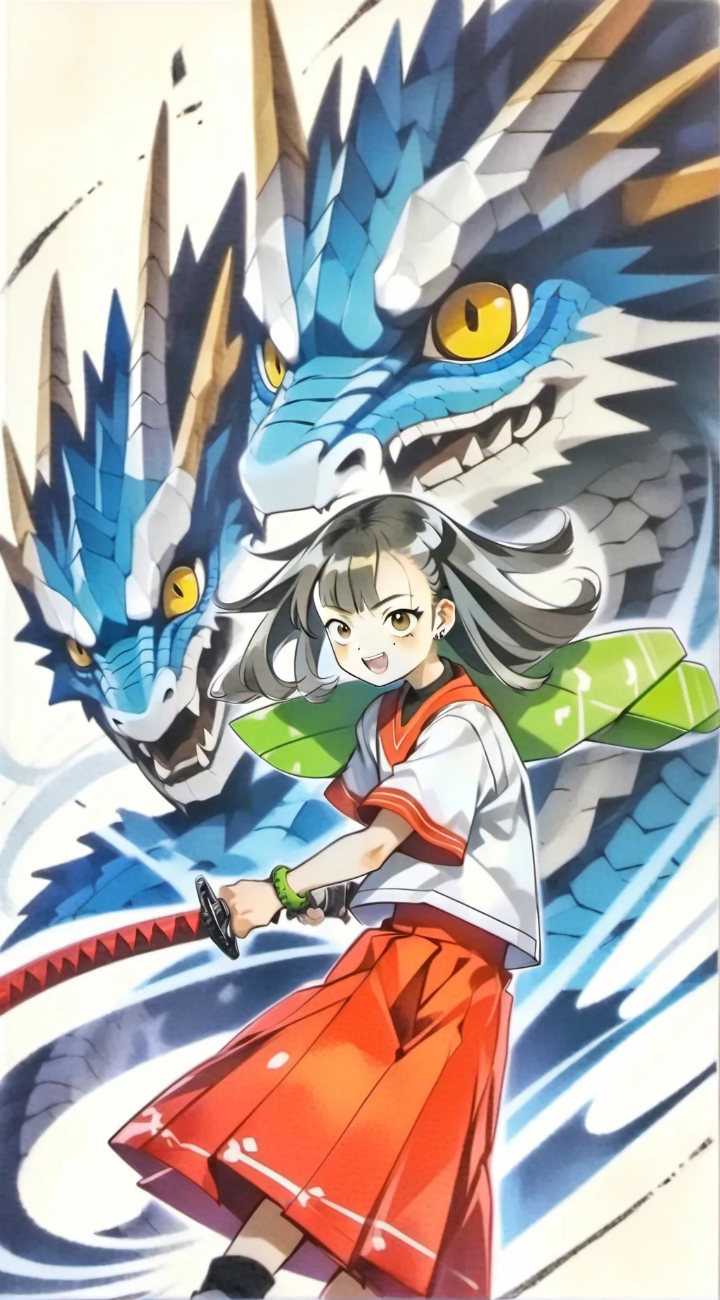 ai character: Kaylin  background